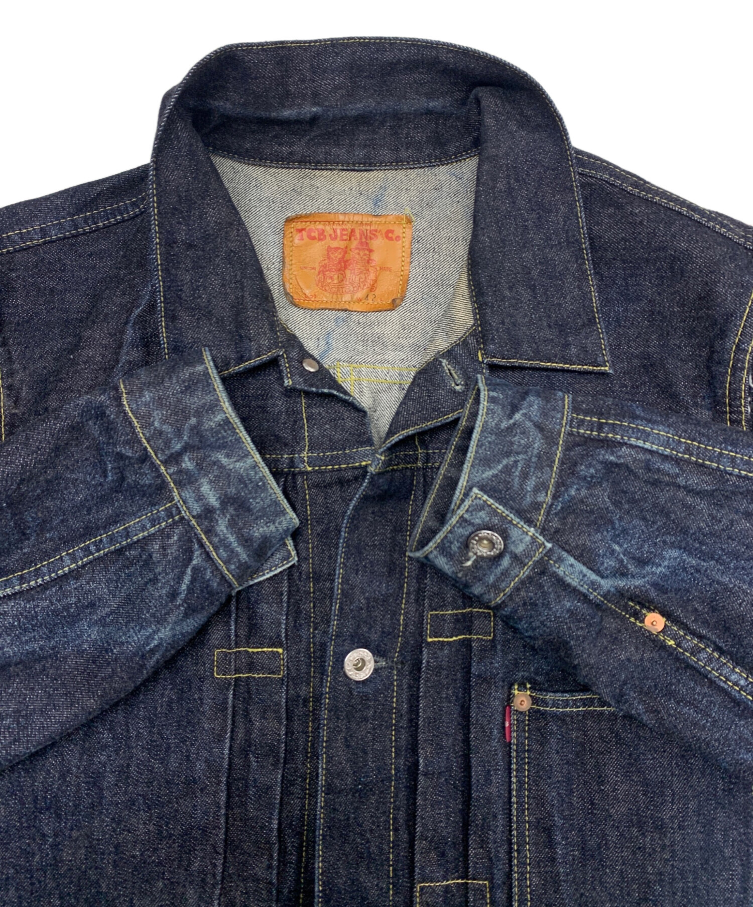 古着tcb jeans 30s ファーストモデル Tバック サイズ 42 中古・古着通販】TCB JEANS (ティーシービー ジーンズ) 大戦モデル T