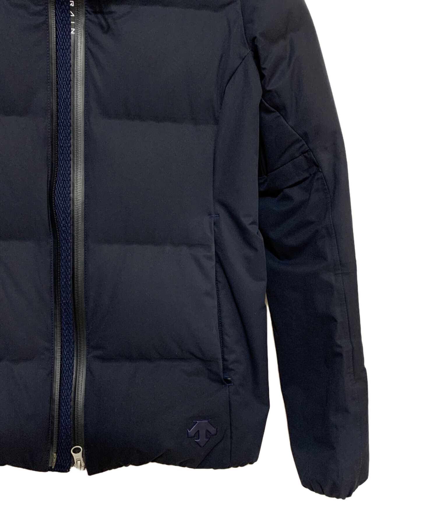 中古・古着通販】DESCENTE (デサント) 水沢ダウンジャケット ネイビー 