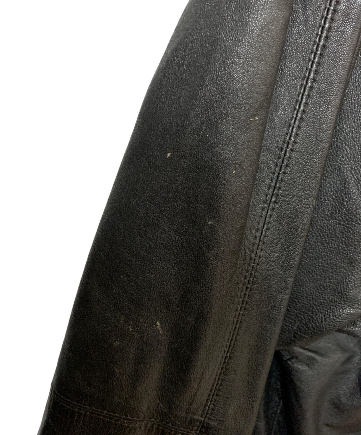 ジャンポールゴルチエ 01AW ヴィンテージ加工 レザーテーラードジャケット ジャンポールゴルチエ 01AW ヴィンテージ加工 レザーテーラード