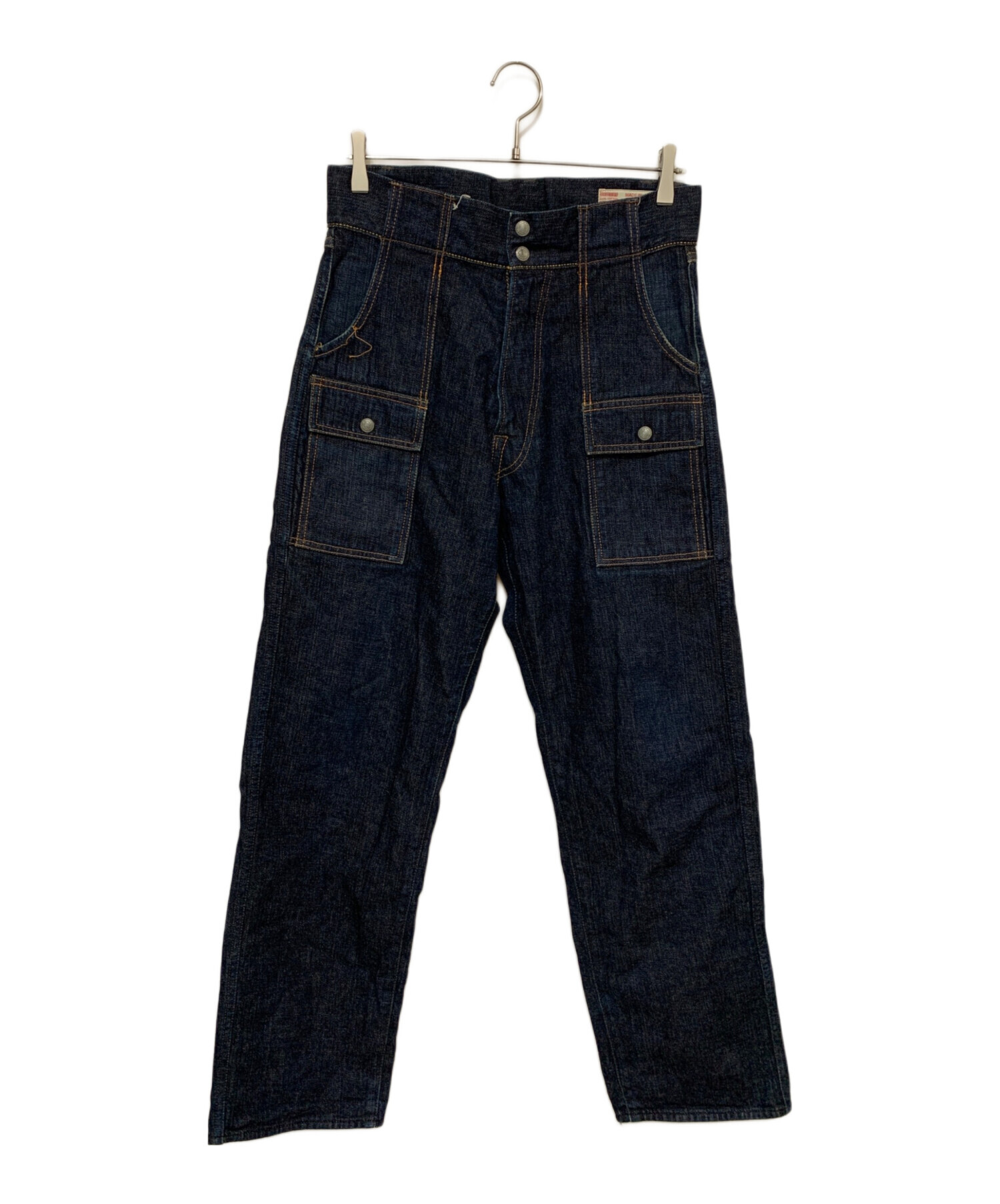中古・古着通販】EVISU (エヴィス) デニムパンツ インディゴ サイズ:32 