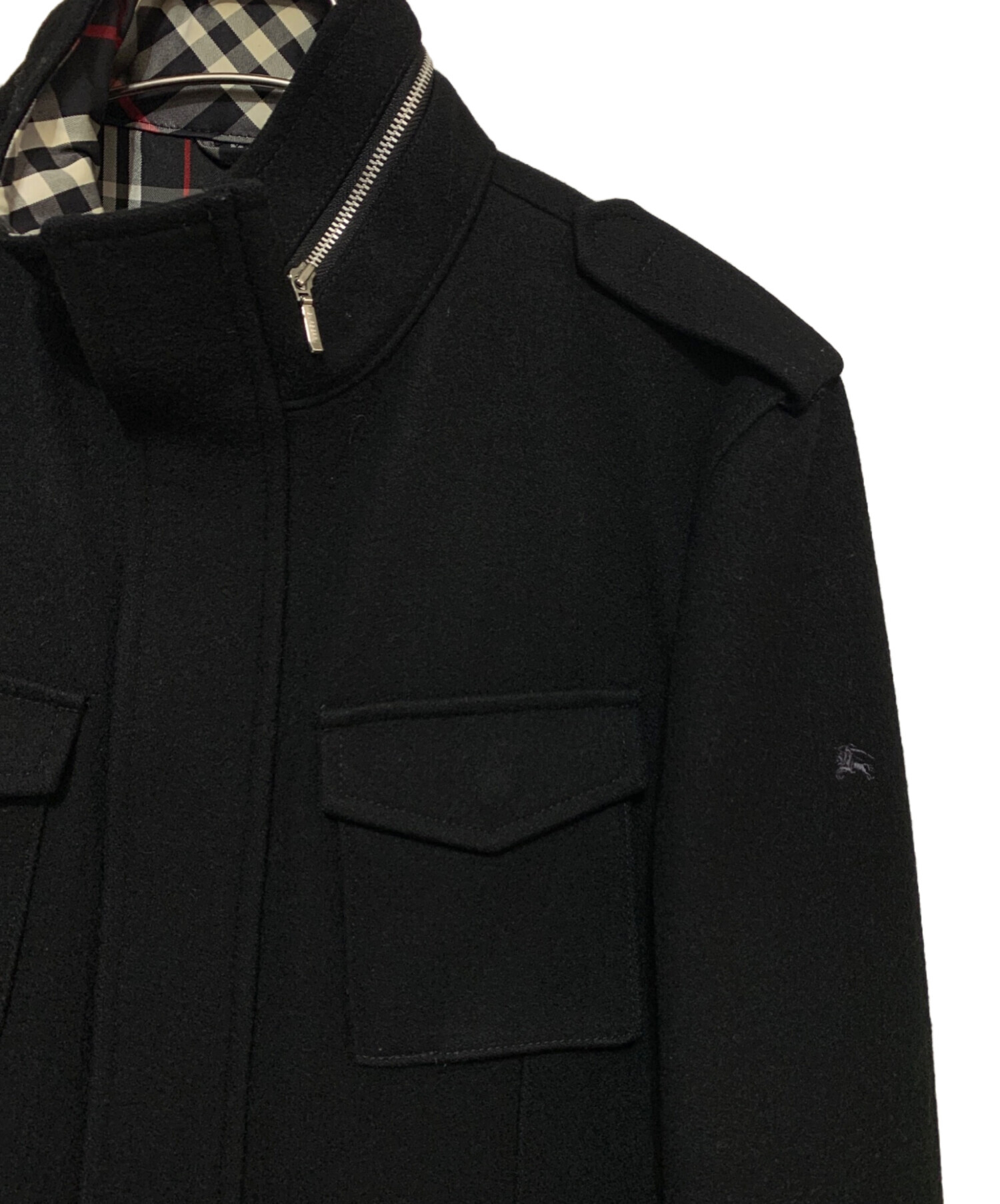 バーバリーブラックレーベル　Burberry Black label Lサイズ 中古・古着通販】BURBERRY BLACK LABEL (バーバリーブラックレーベル
