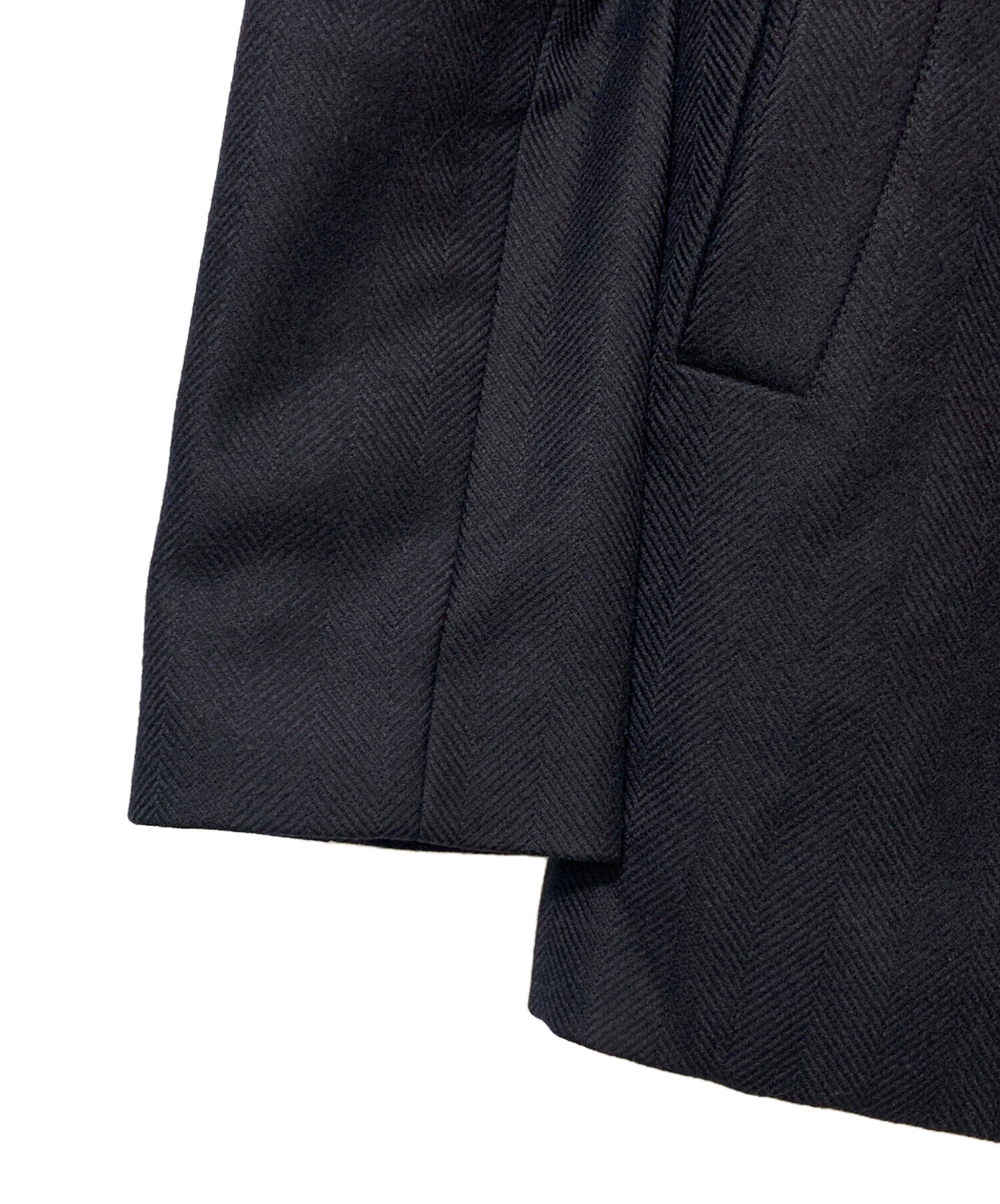 中古・古着通販】RAF SIMONS (ラフシモンズ) Pコート ネイビー サイズ