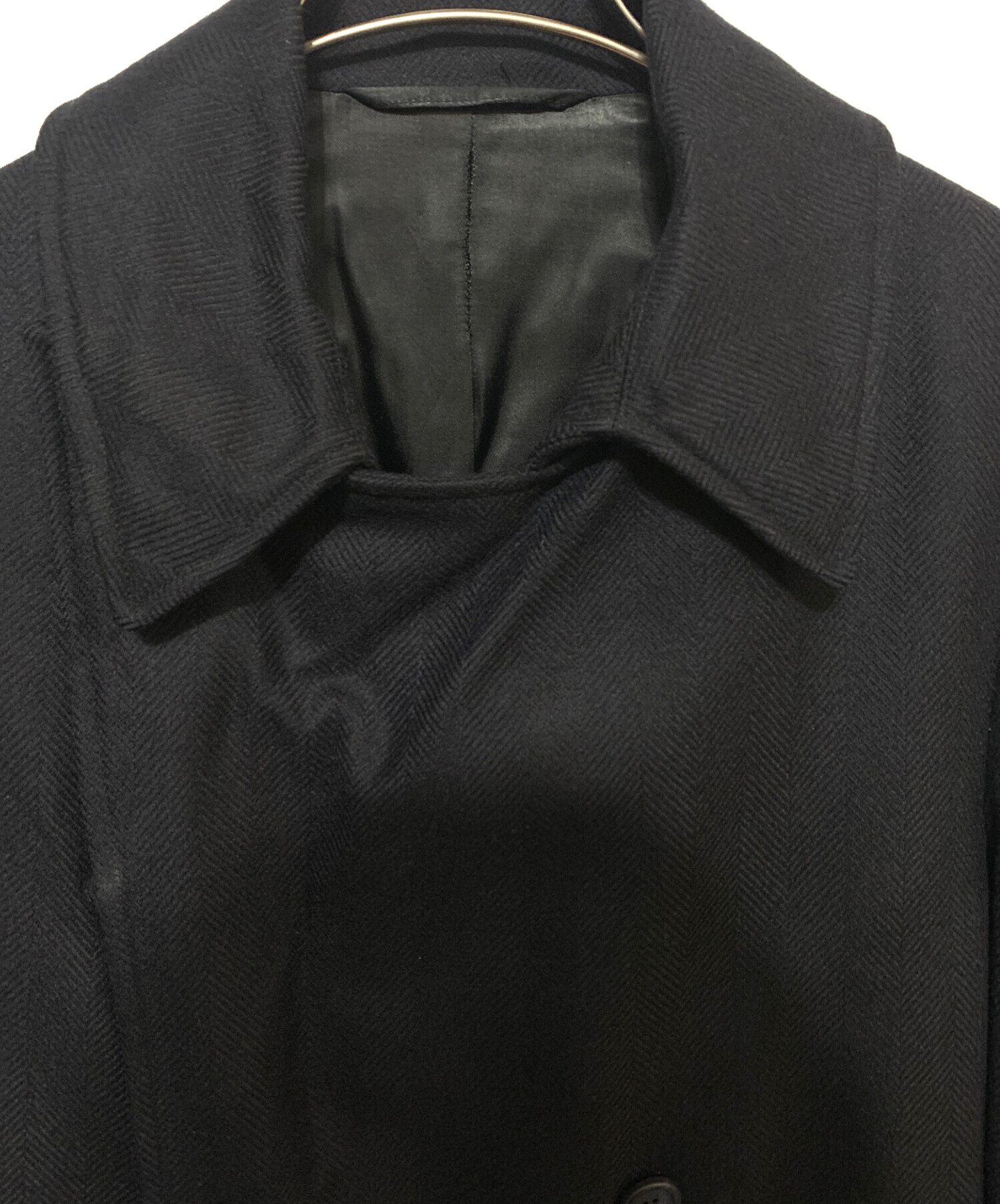 中古・古着通販】RAF SIMONS (ラフシモンズ) Pコート ネイビー サイズ