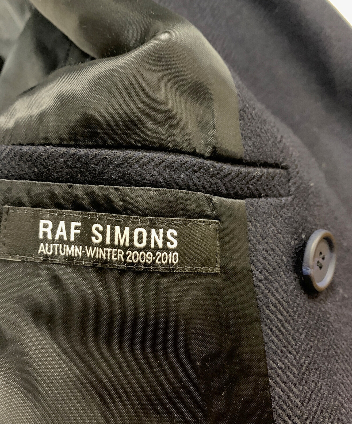 RAF SIMONS ピーコート RAF SIMONS - 16aw RAF SIMONS BIG P COATの通販 by おうせん's shop