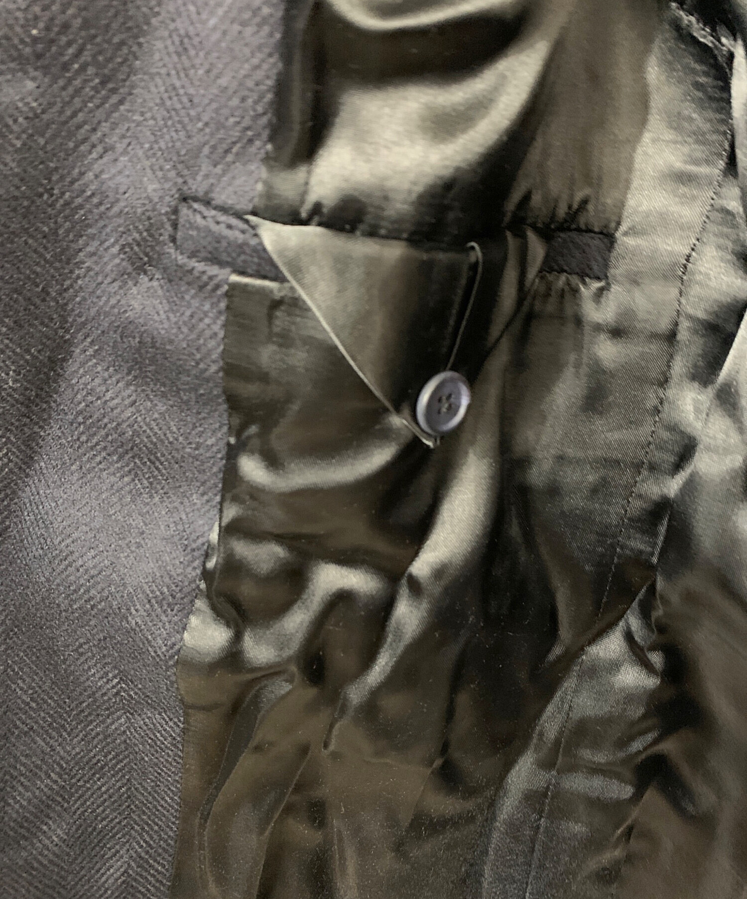 中古・古着通販】RAF SIMONS (ラフシモンズ) Pコート ネイビー サイズ