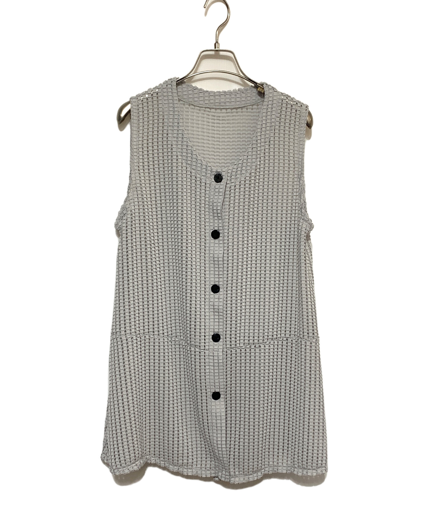 中古・古着通販】ISSEY MIYAKE (イッセイミヤケ) チュニックブラウス