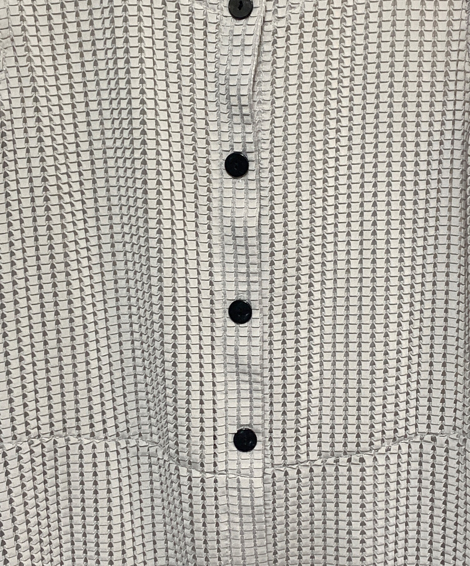 中古・古着通販】ISSEY MIYAKE (イッセイミヤケ) チュニックブラウス