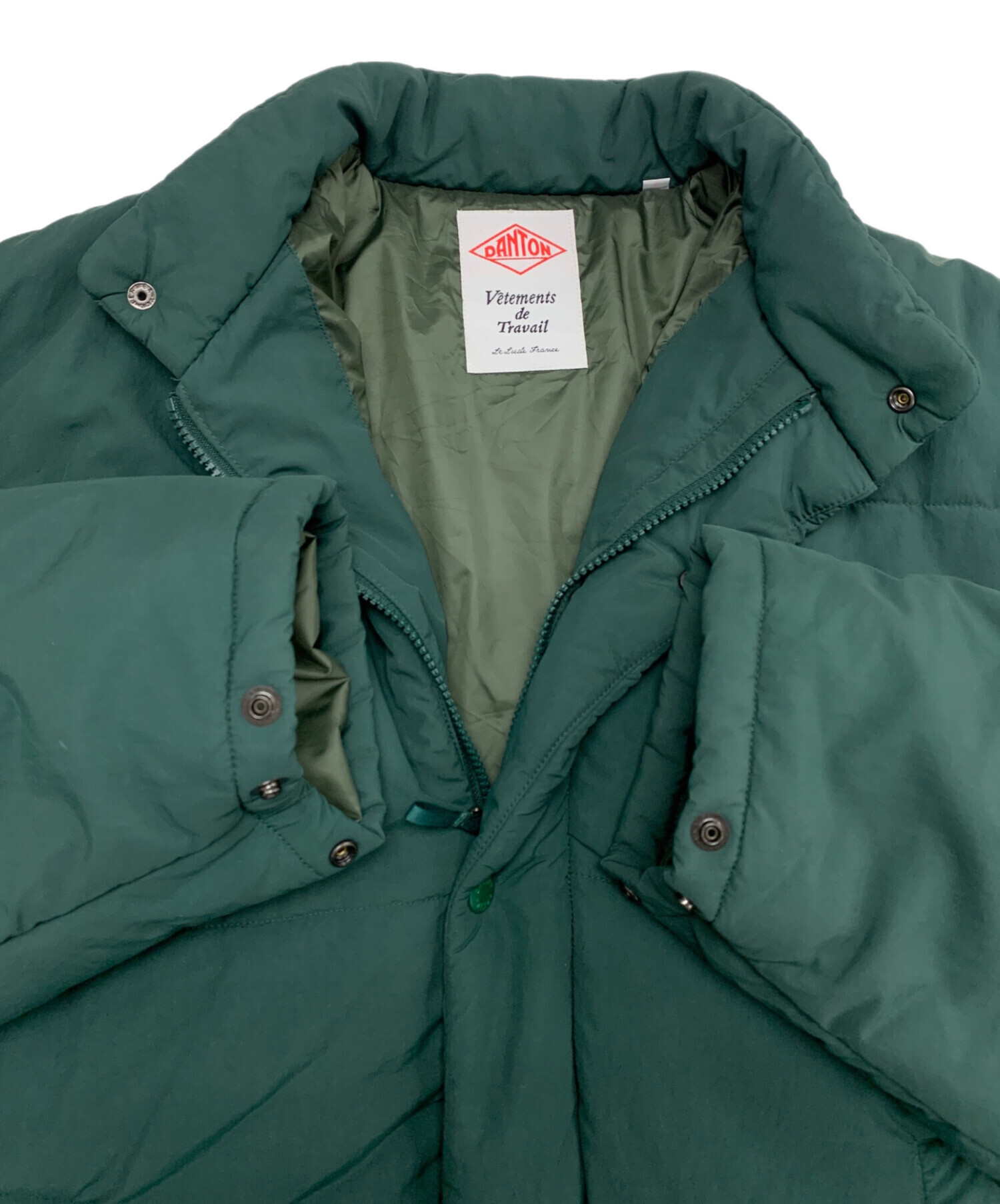 中古・古着通販】DANTON (ダントン) インサレーション スタンドカラー 