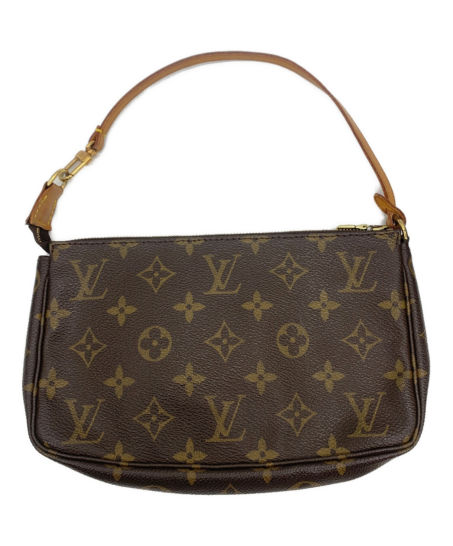 ヴィトン　ポーチ大きめ　中古 中古・古着通販】LOUIS VUITTON (ルイ ヴィトン) ポーチ ブラウン