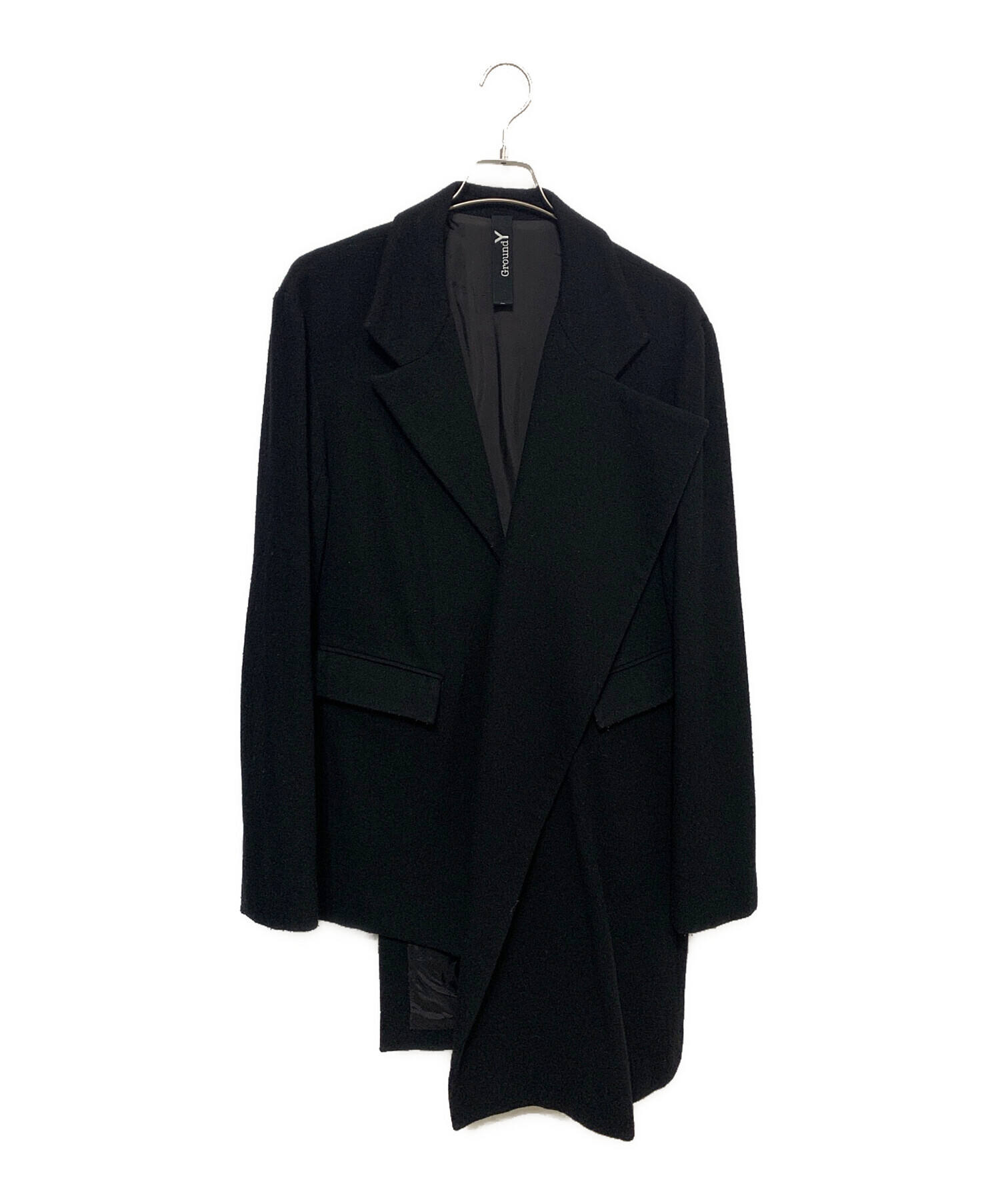 中古・古着通販】GROUND Y (グラウンドワイ) アシンメトリーロング