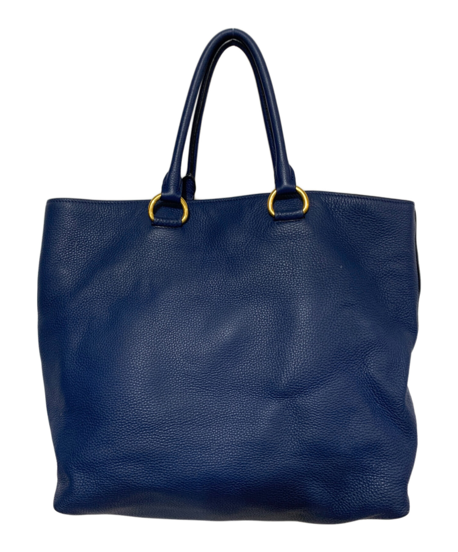 【売り切り価格】【ヴィンテージ】PRADA プラダ　トートバッグ　ブルー 中古・古着通販】PRADA (プラダ) トートバッグ ブルー｜ブランド・古着