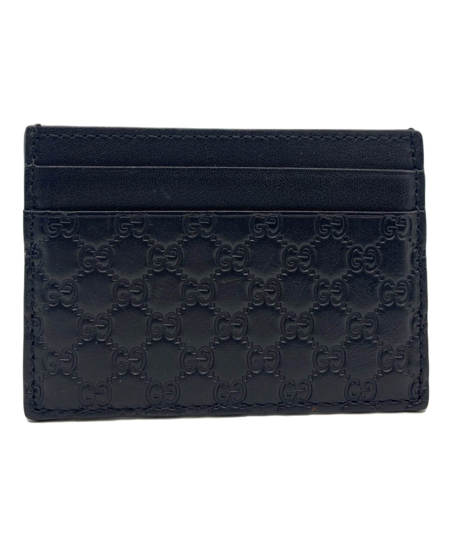中古・古着通販】GUCCI (グッチ) マイクログッチシマ カードケース