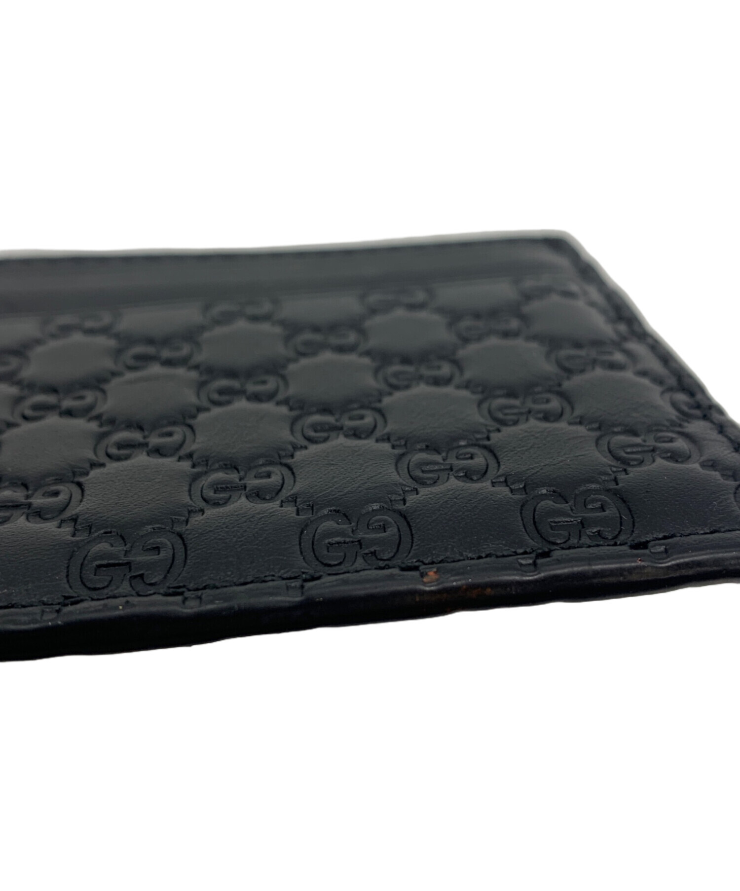 中古・古着通販】GUCCI (グッチ) マイクログッチシマ カードケース