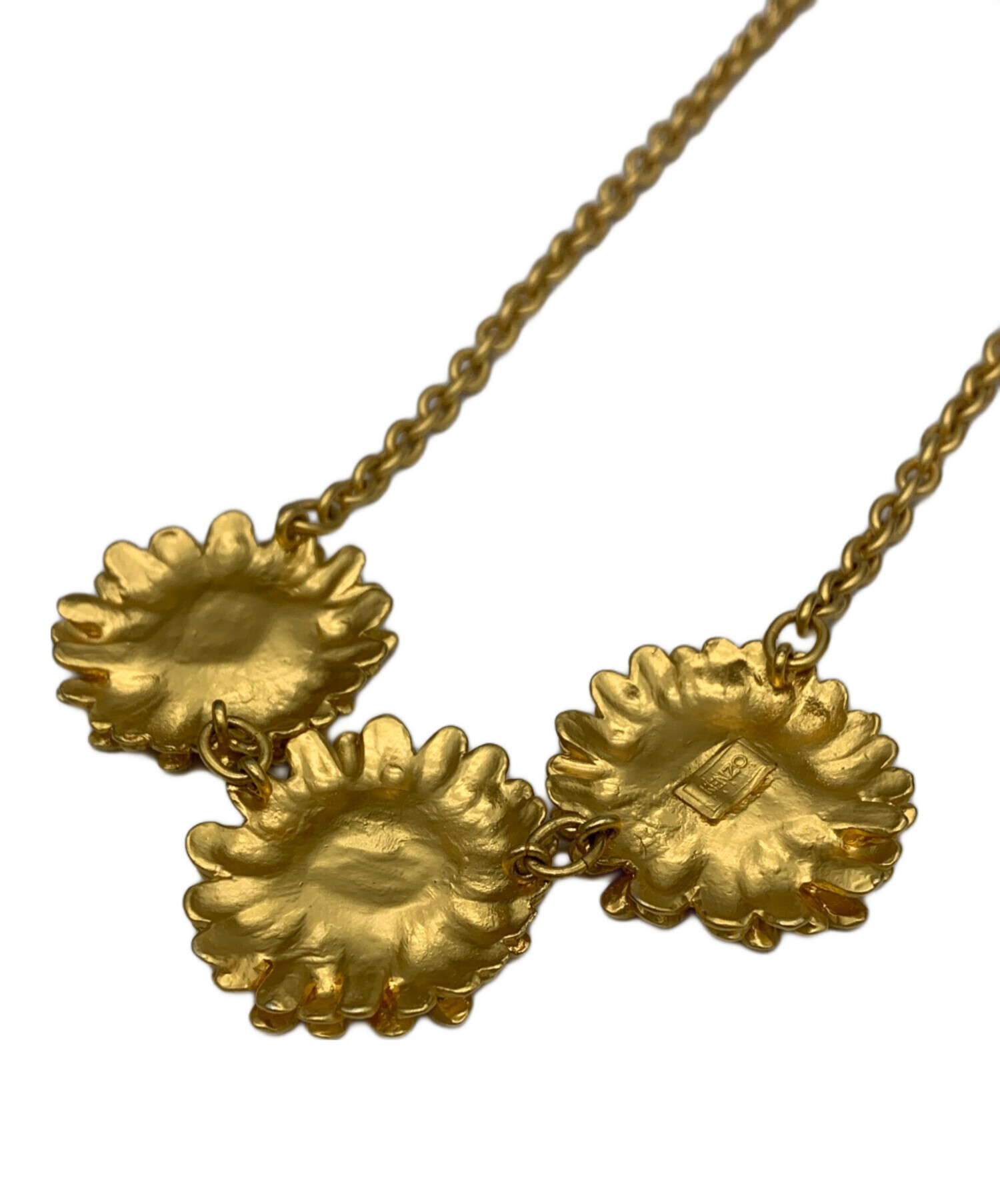 中古・古着通販】KENZO (ケンゾー) ネックレス ゴールド｜ブランド