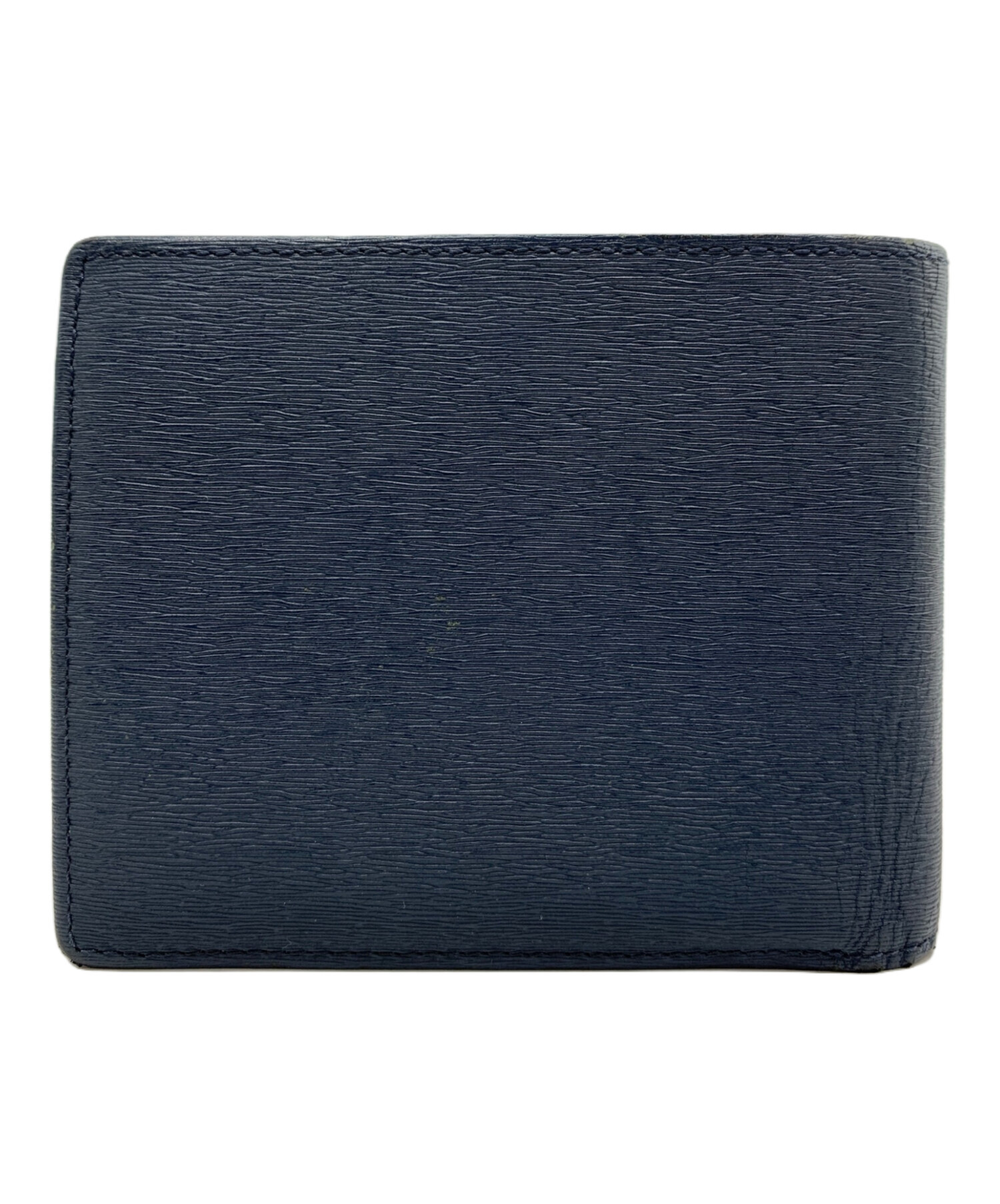 中古・古着通販】PORTER (ポーター) CURRENT 2つ折り財布 ネイビー