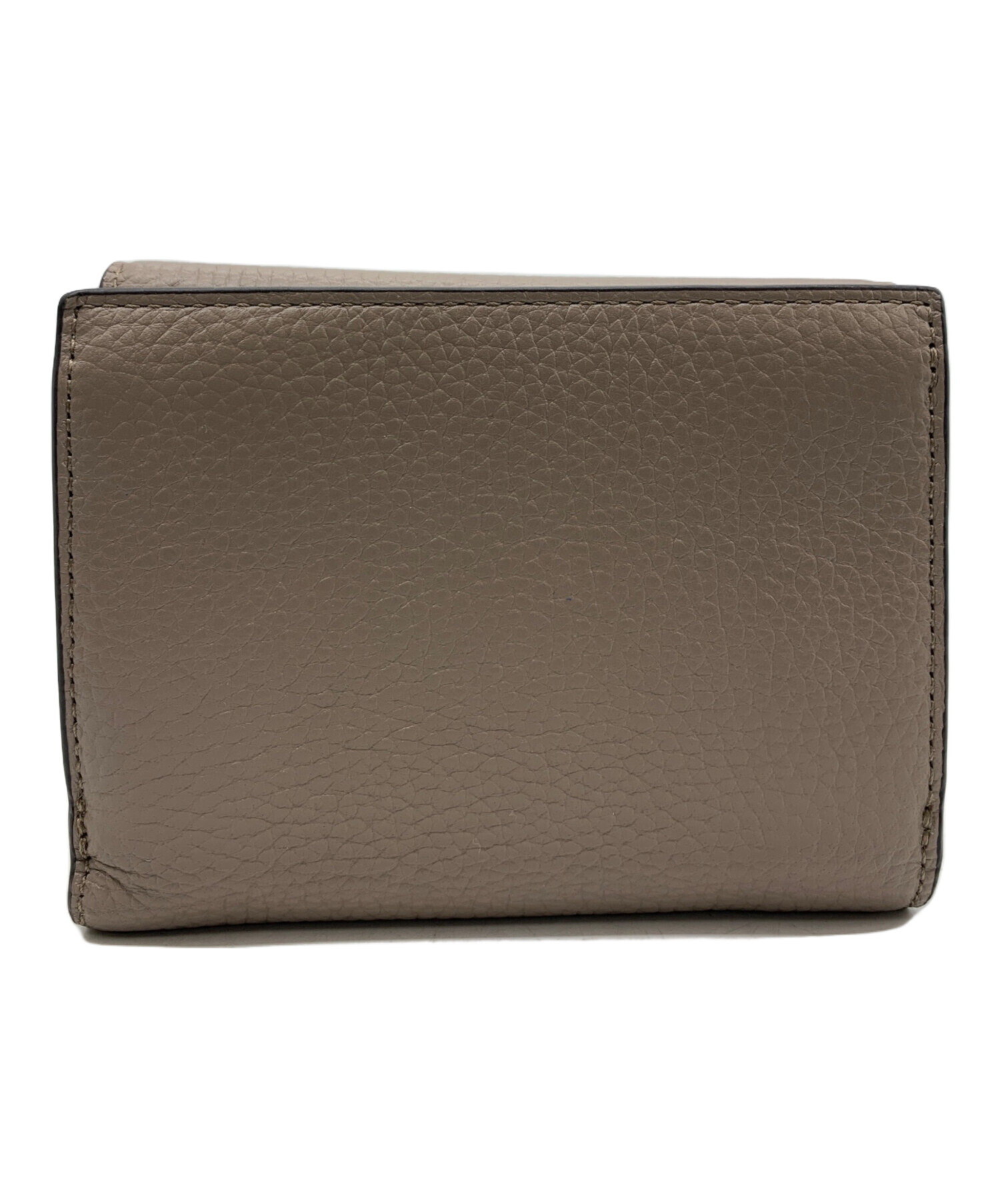 中古・古着通販】FURLA (フルラ) ダフネ 3つ折り財布 グレージュ