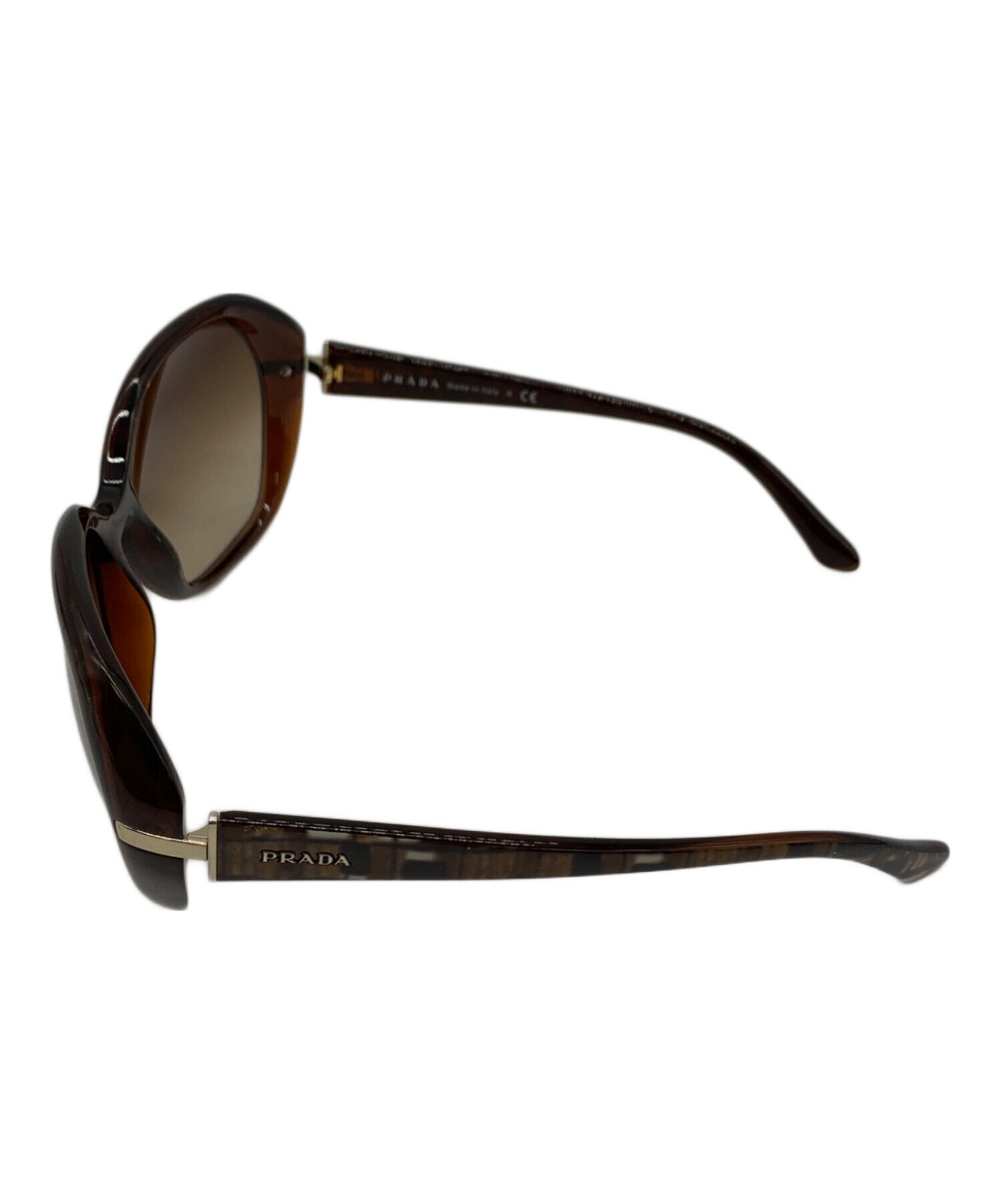 中古・古着通販】PRADA (プラダ) アイウェア ブラウン サイズ:60□17
