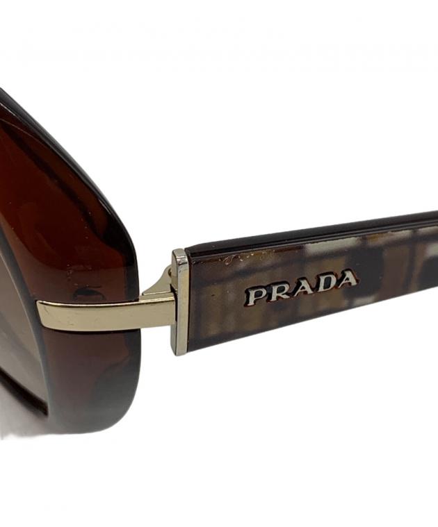 中古・古着通販】PRADA (プラダ) アイウェア ブラウン サイズ:60□17