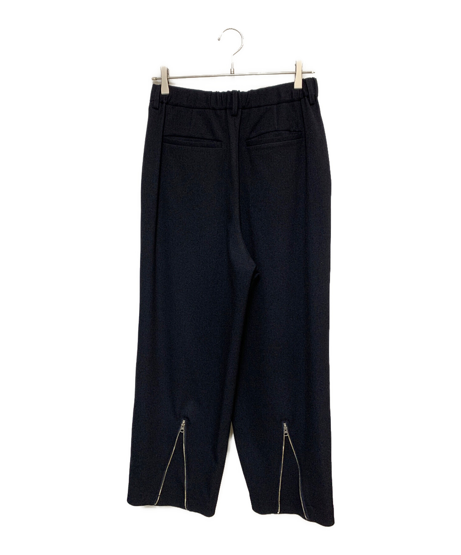 中古・古着通販】ZUCCA (ズッカ) ウーリッシュサージパンツ ネイビー