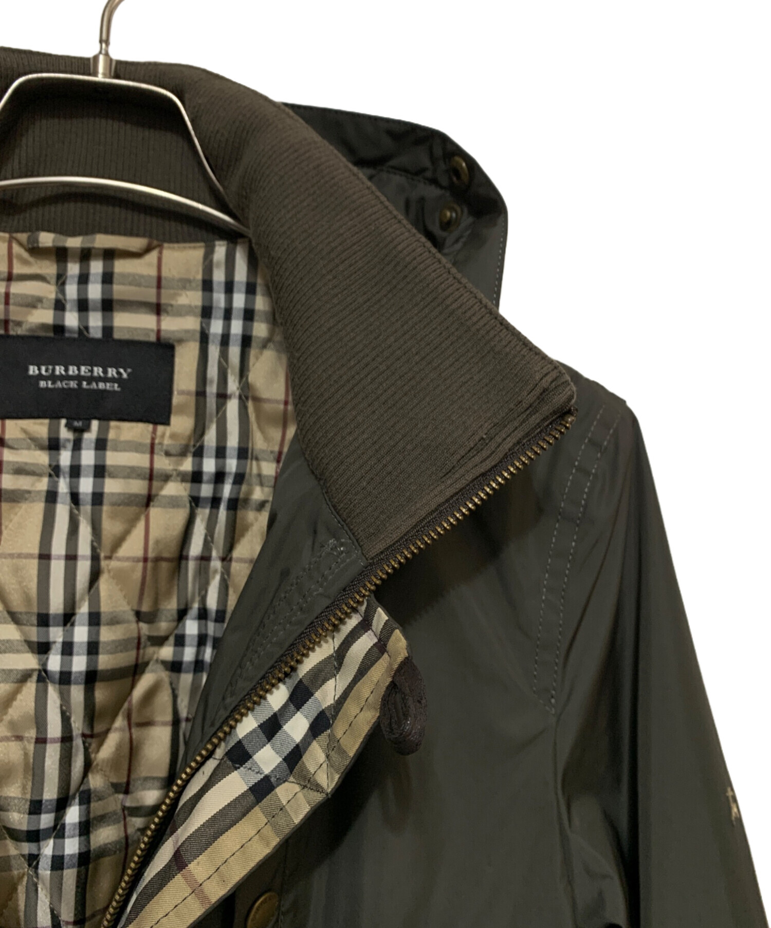 限定販売 Burberry バーバリー ダウンジャケット 格子柄 【公式通販】