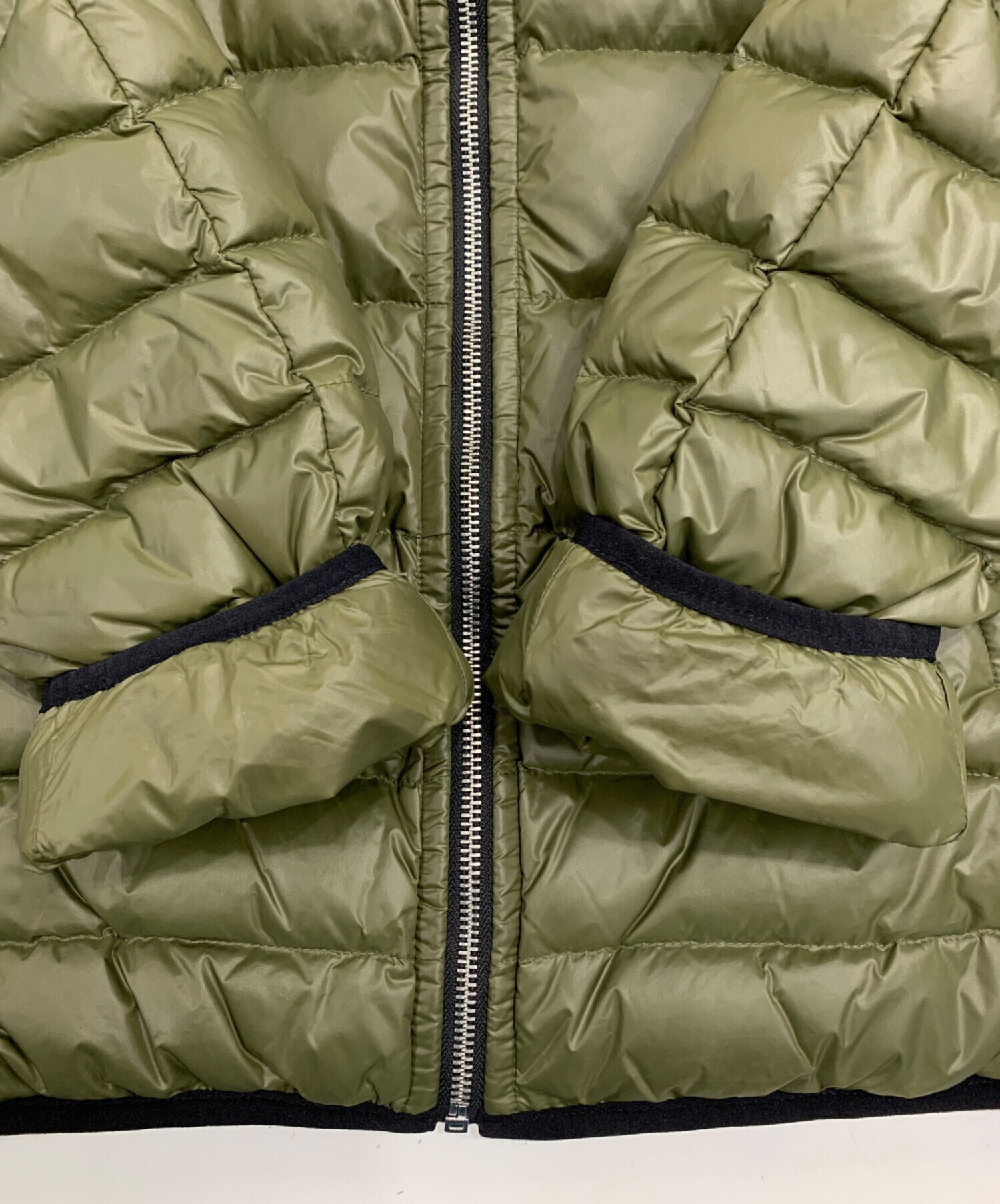 中古・古着通販】DIESEL (ディーゼル) ダウンジャケット カーキ サイズ