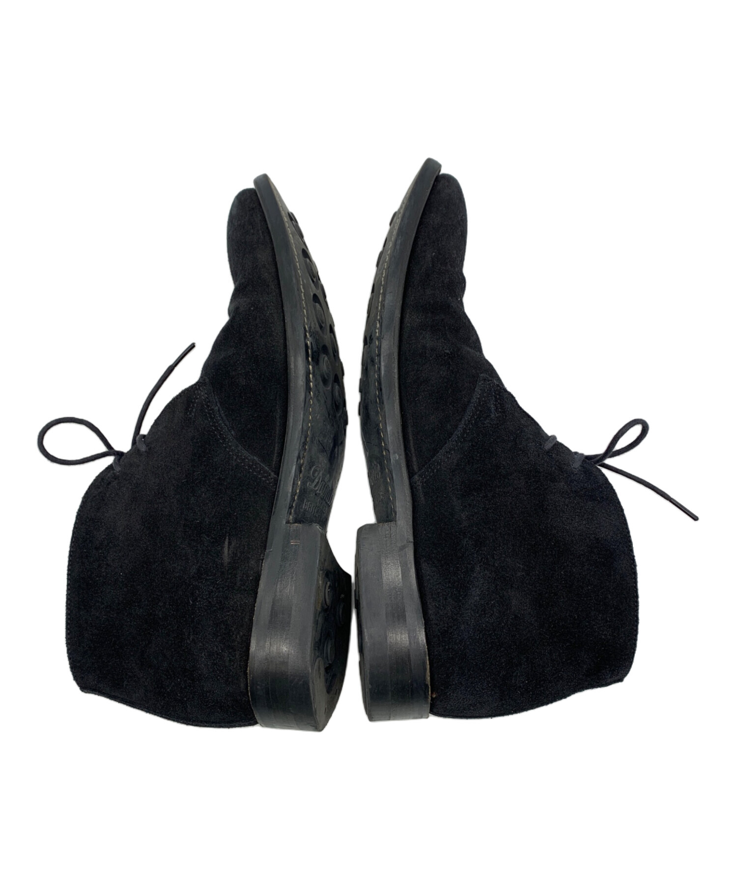 GRENSON/スエード ドレスシューズ ブラック　サイズ24センチ相当 中古・古着通販】GRENSON (グレンソン) スウェードチャッカブーツ