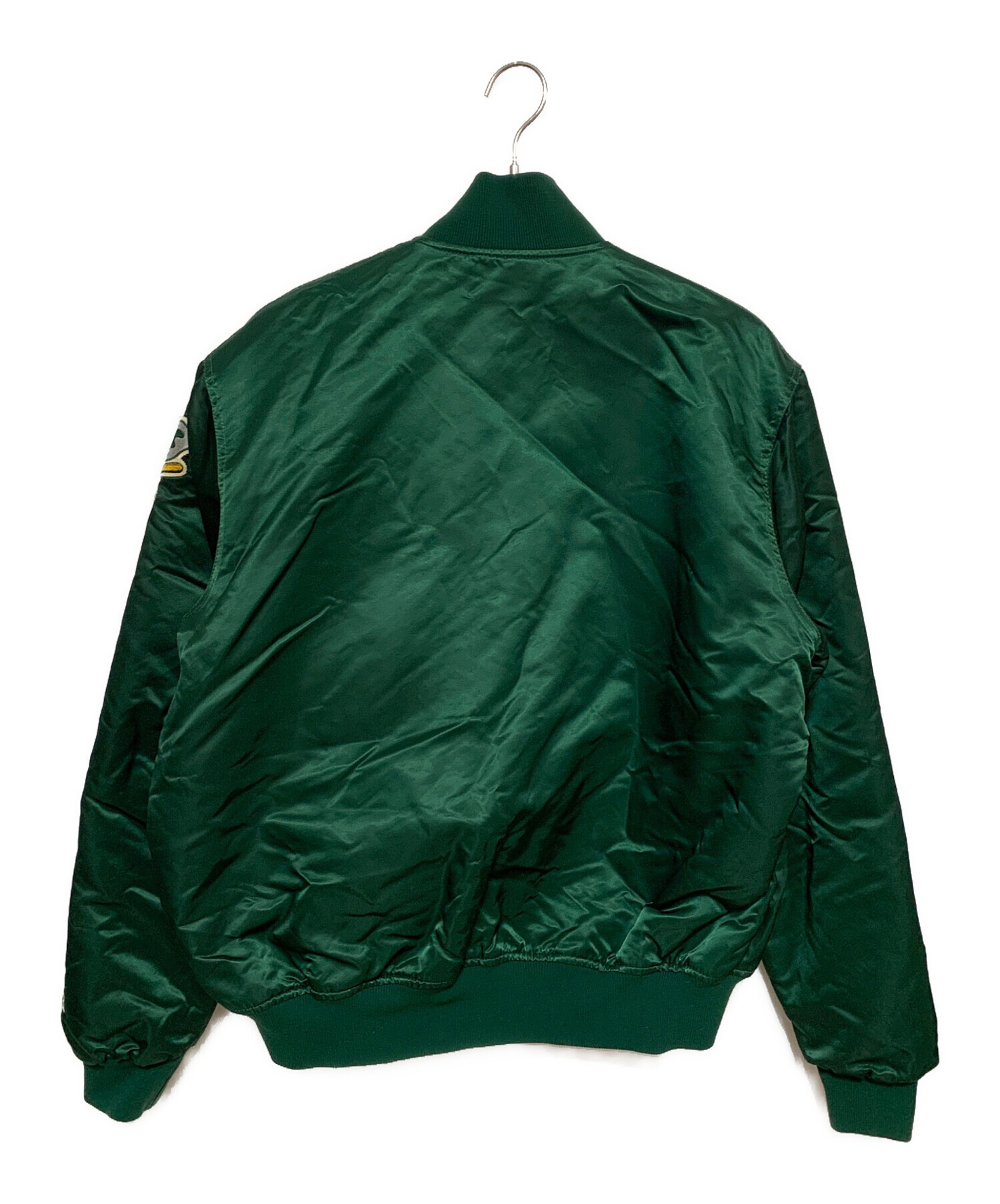 中古・古着通販】STARTER (スターター) Athleticsスタジャン グリーン