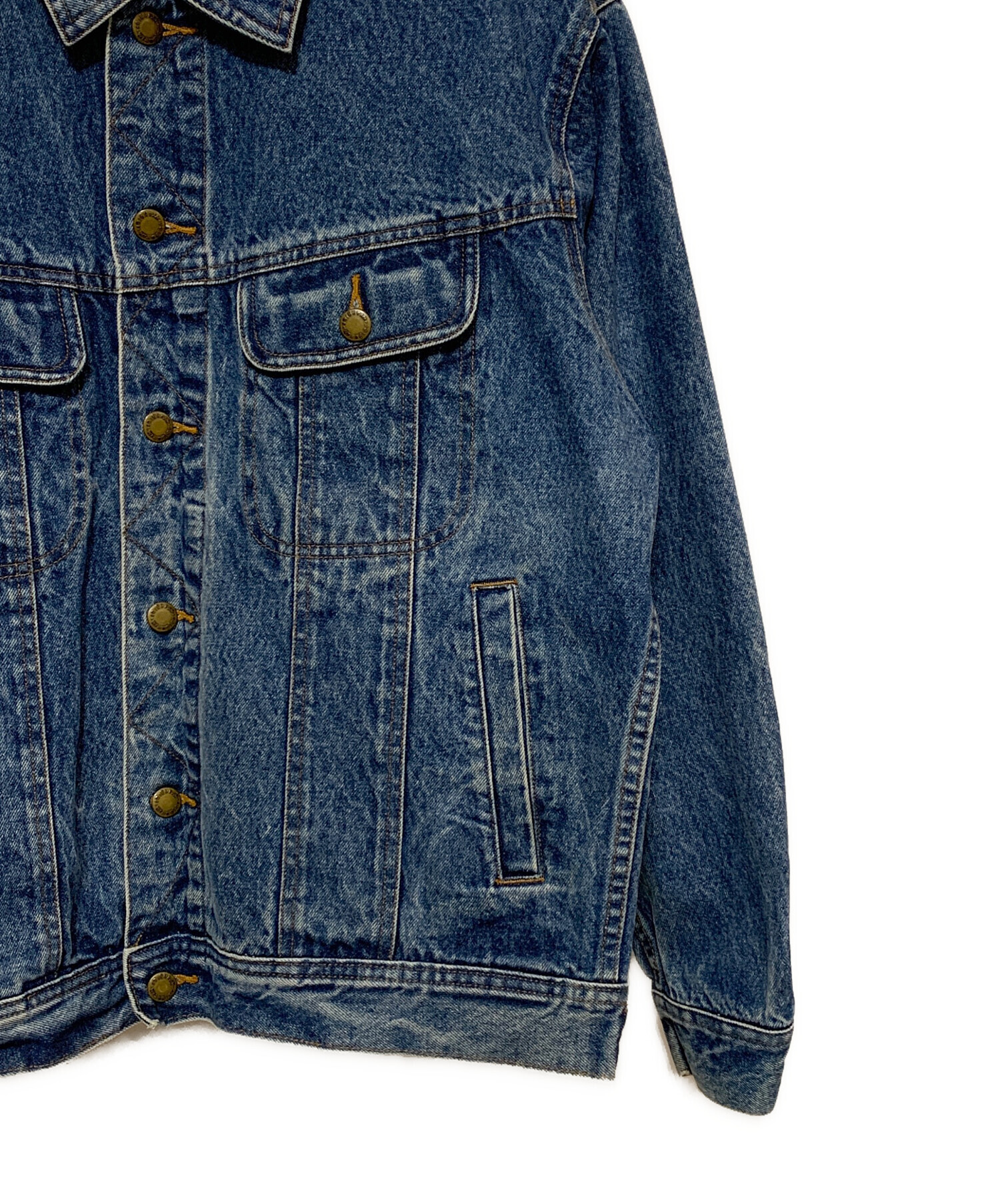 中古・古着通販】Wrangler (ラングラー) デニムジャケット ブルー