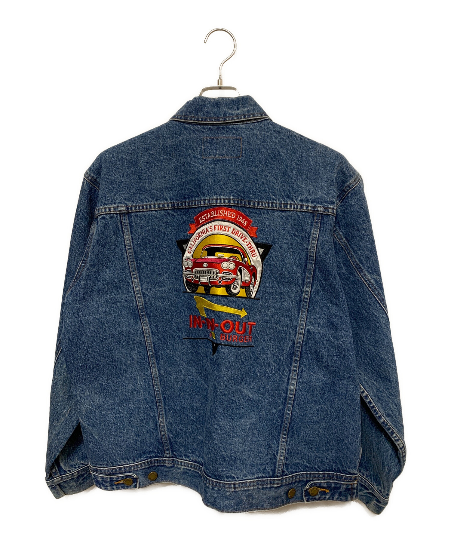 中古・古着通販】Wrangler (ラングラー) デニムジャケット ブルー