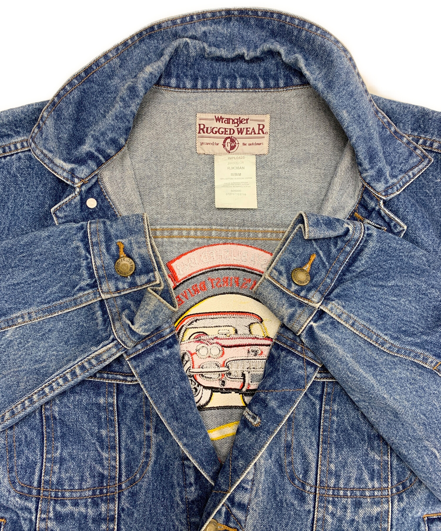 中古・古着通販】Wrangler (ラングラー) デニムジャケット ブルー