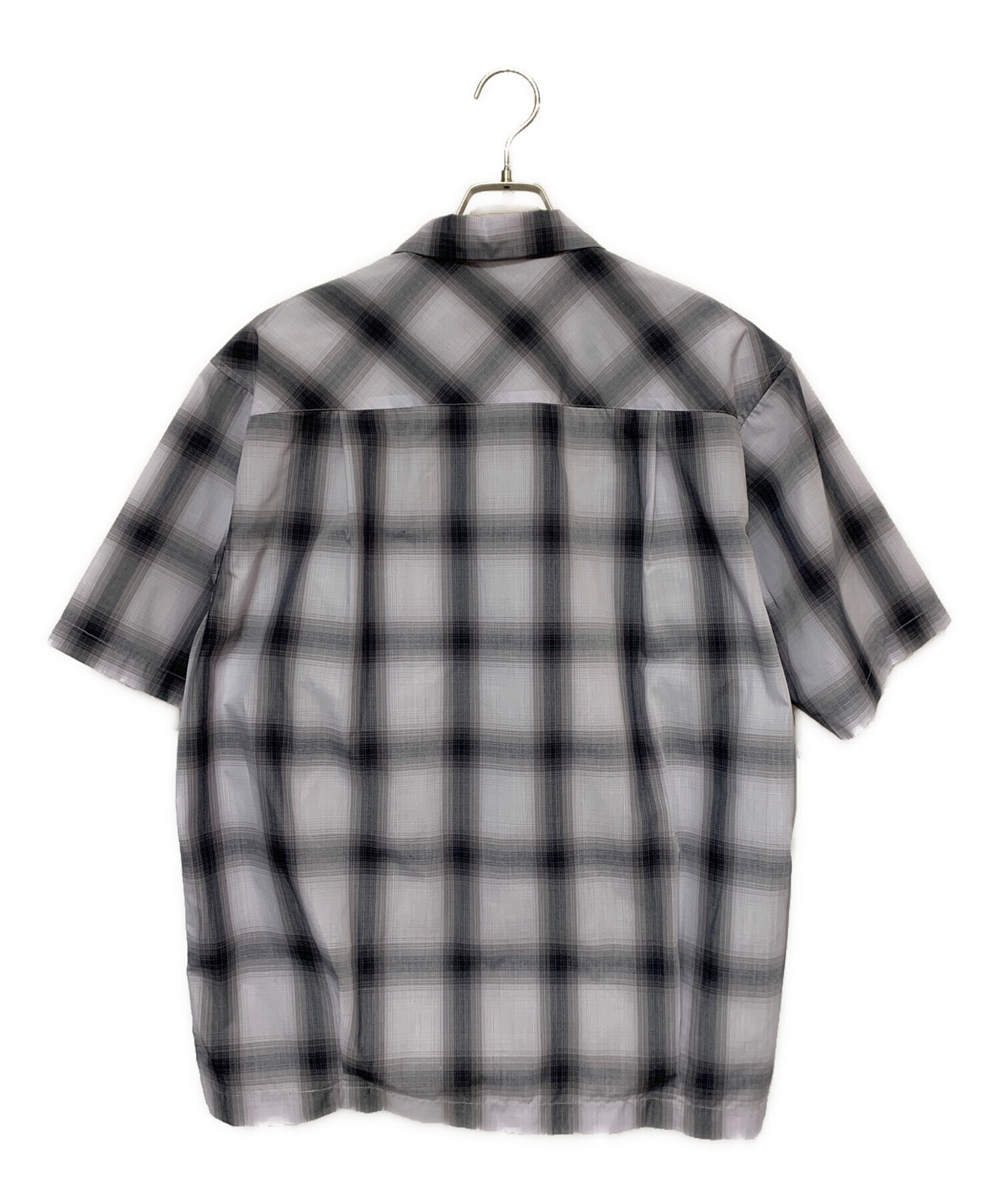 中古・古着通販】ZUCCA (ズッカ) オンブレーチェック ブラック