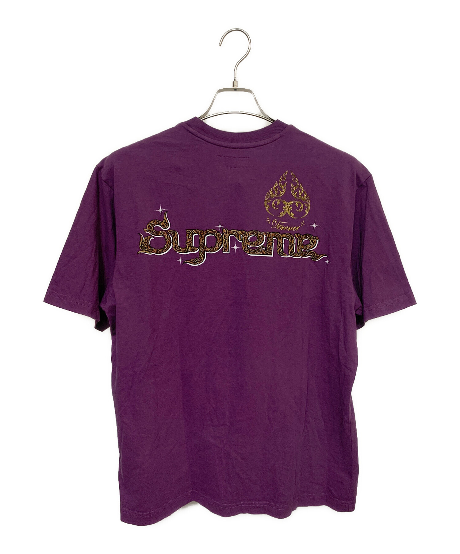 中古・古着通販】Supreme (シュプリーム) Peacock S/S Top パープル