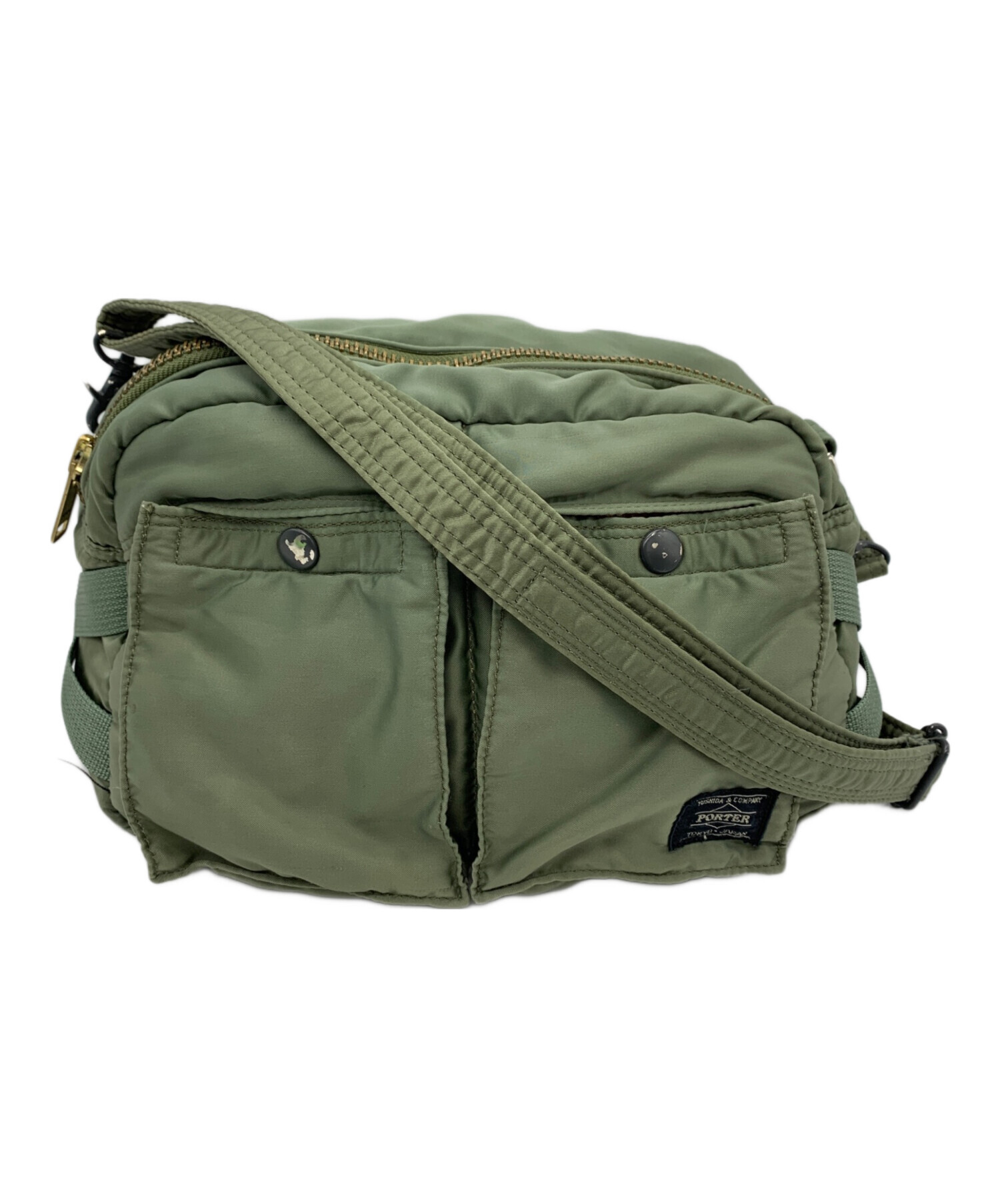 中古・古着通販】PORTER (ポーター) タンカー ウエストバッグ グリーン
