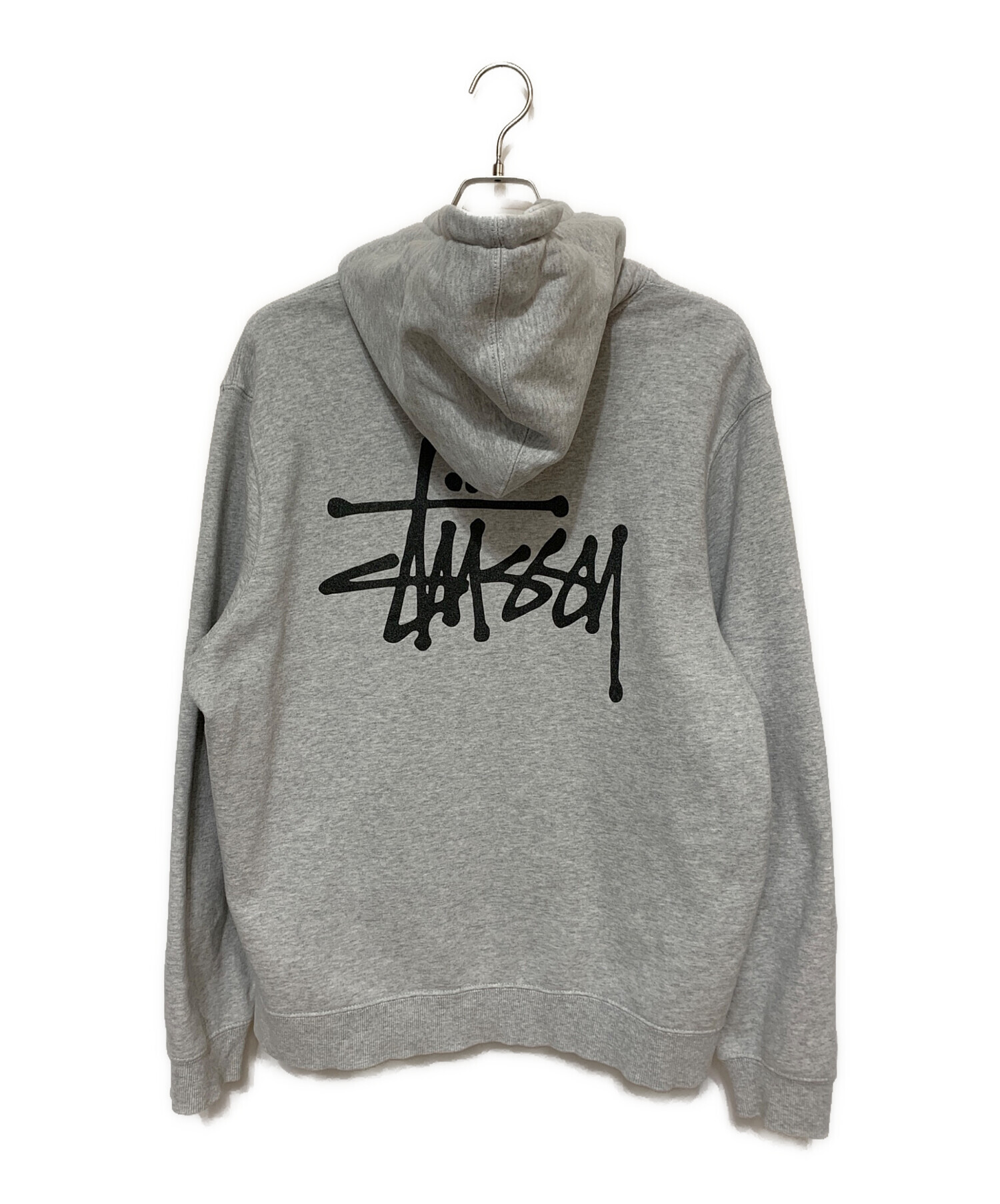Stussy グレー パーカー Lサイズ STUSSY（ステューシー）パーカー グレー サイズ:L メンズ