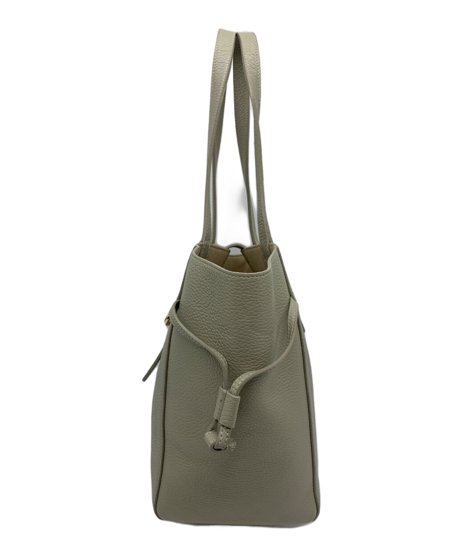 中古・古着通販】FURLA (フルラ) NET トートバッグ グレー｜ブランド 