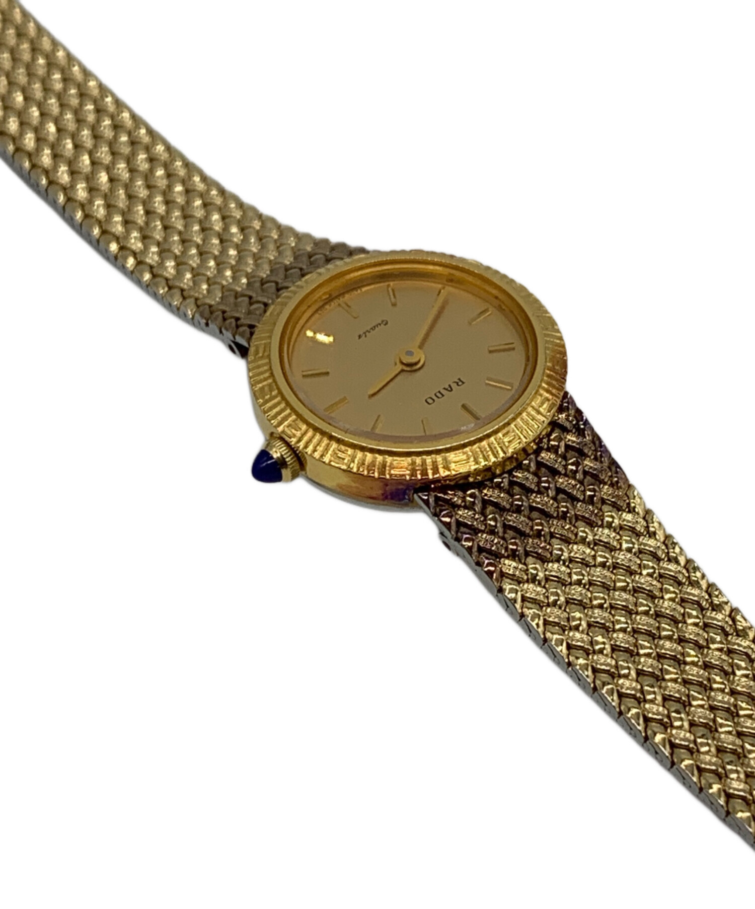 中古・古着通販】RADO (ラドー) クォーツ腕時計 ゴールド｜ブランド