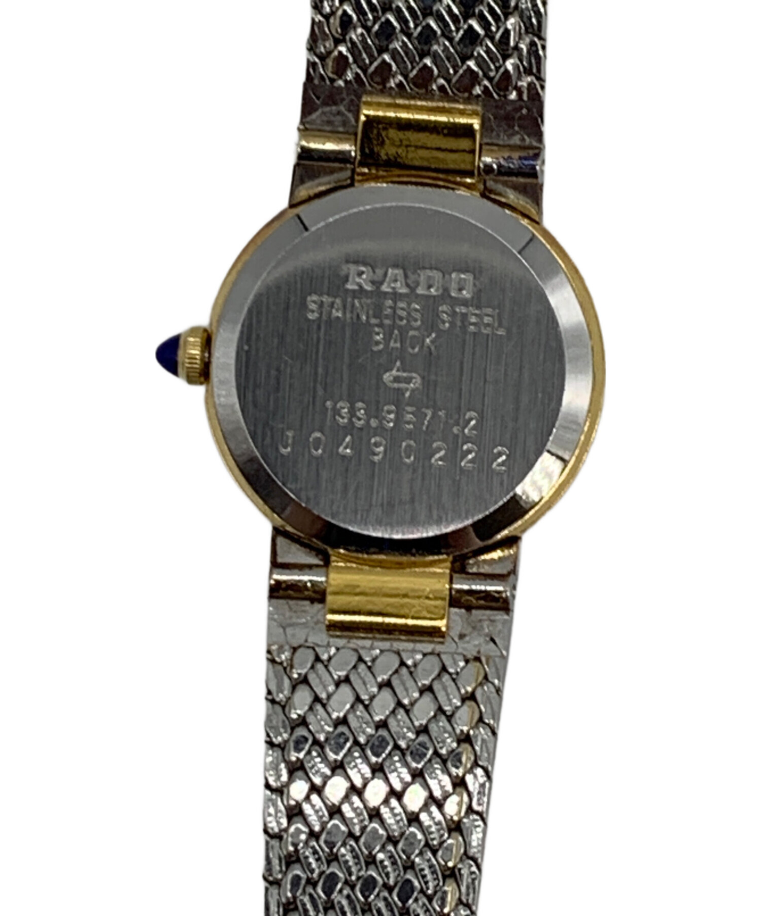 中古・古着通販】RADO (ラドー) クォーツ腕時計 ゴールド｜ブランド