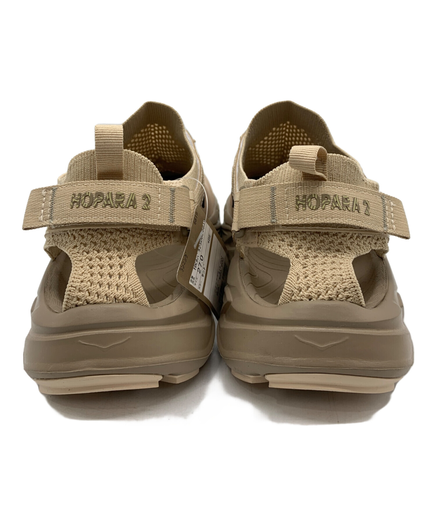 中古・古着通販】HOKA (ホカ) HOPARA 2マウンテンサンダル ベージュ