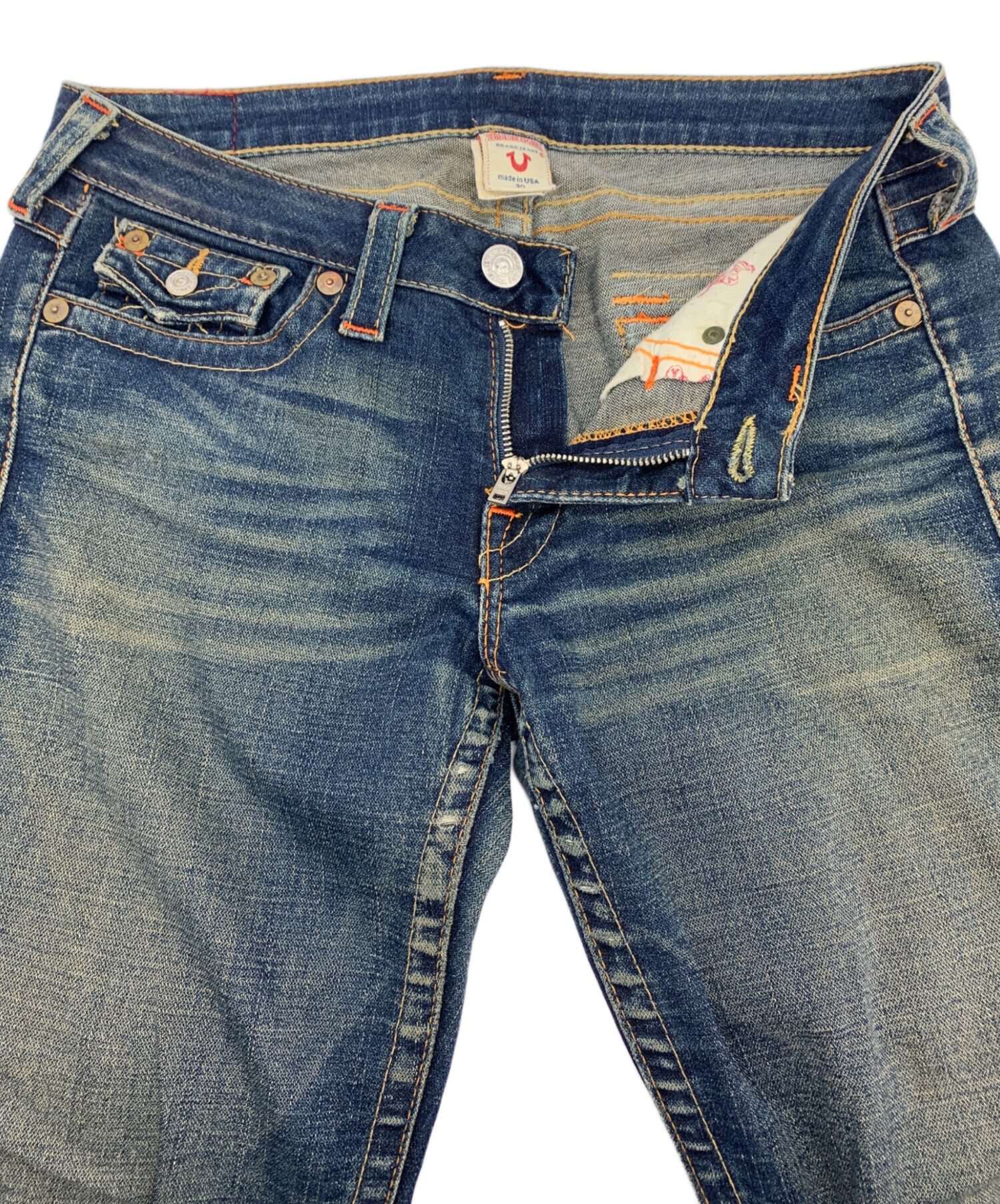 中古・古着通販】TRUE RELIGION (トゥルー レリジョン) デニムパンツ
