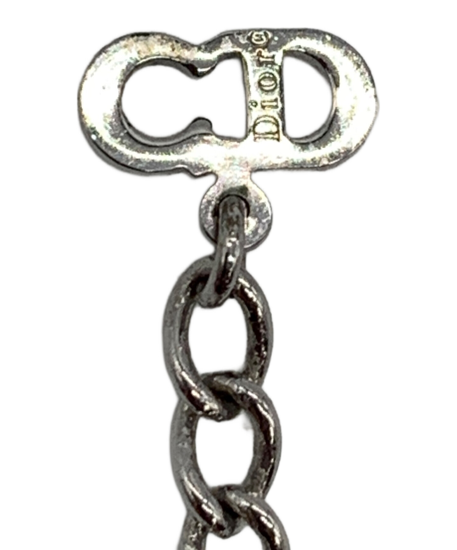 Christian Dior 美品 ロゴプレートレディースブレスレット Christian Dior 美品 ロゴプレートレディースブレスレット 中古・古着