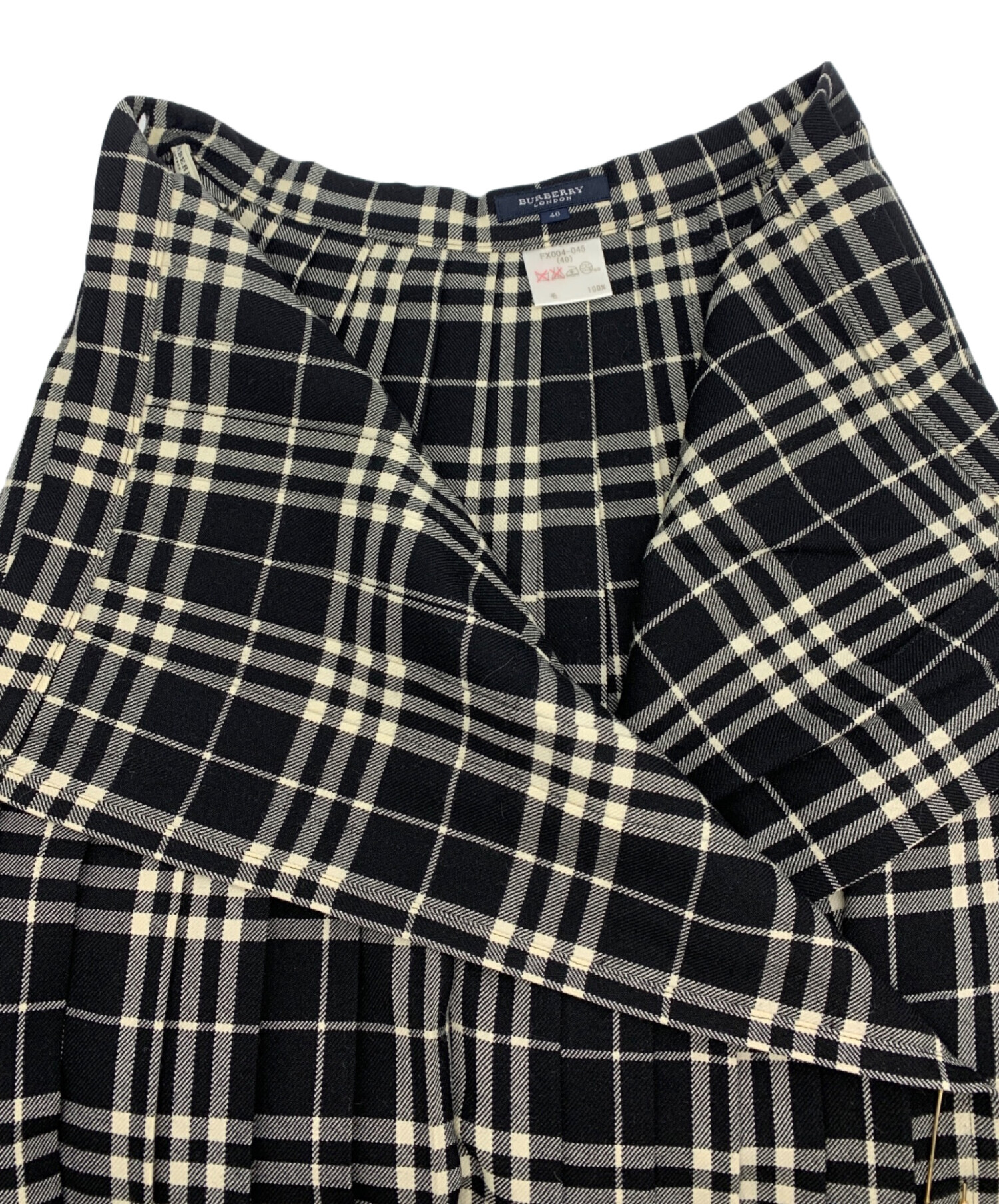 中古・古着通販】BURBERRY LONDON (バーバリーロンドン) プリーツ