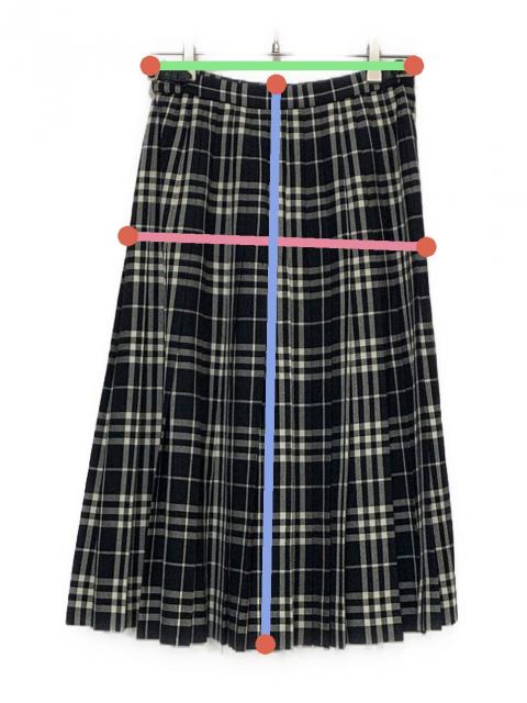 中古・古着通販】BURBERRY LONDON (バーバリーロンドン) プリーツ