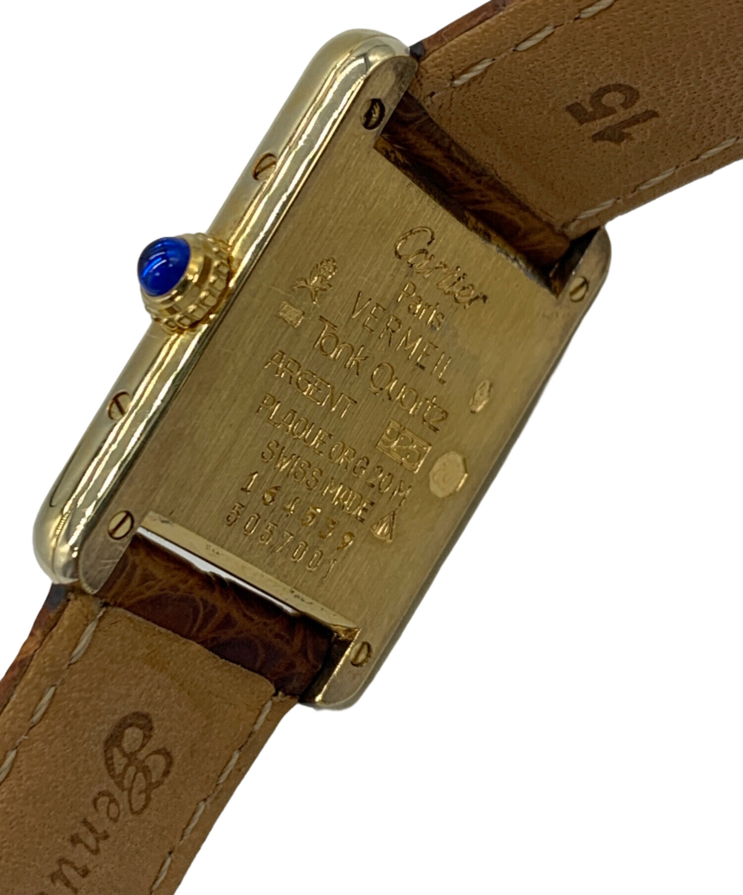中古・古着通販】Cartier (カルティエ) マストタンク ヴェルメイユ 