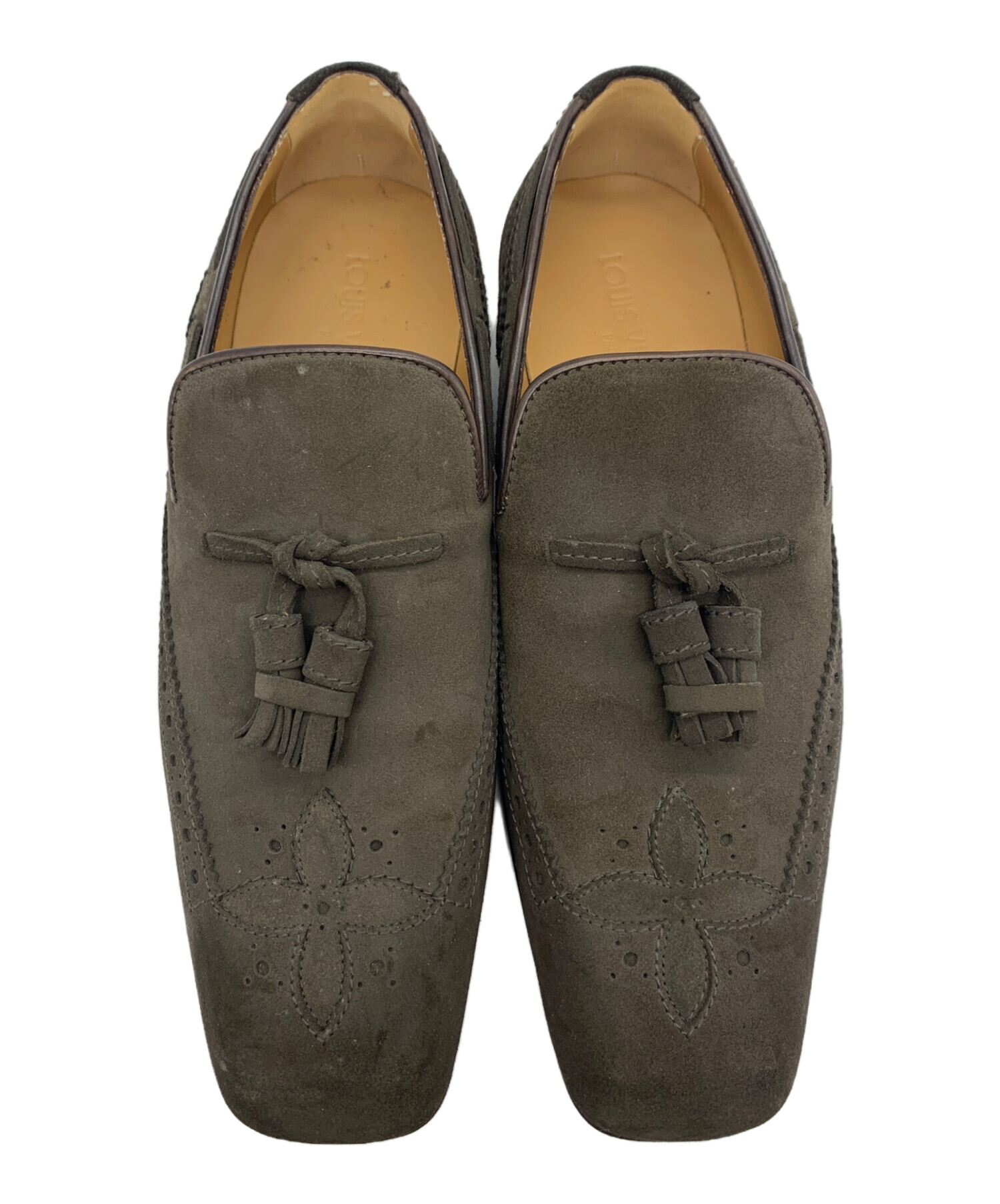 【美品】ルイヴィトン タッセルローファー 8.5 中古・古着通販】LOUIS VUITTON (ルイ ヴィトン) タッセルローファー