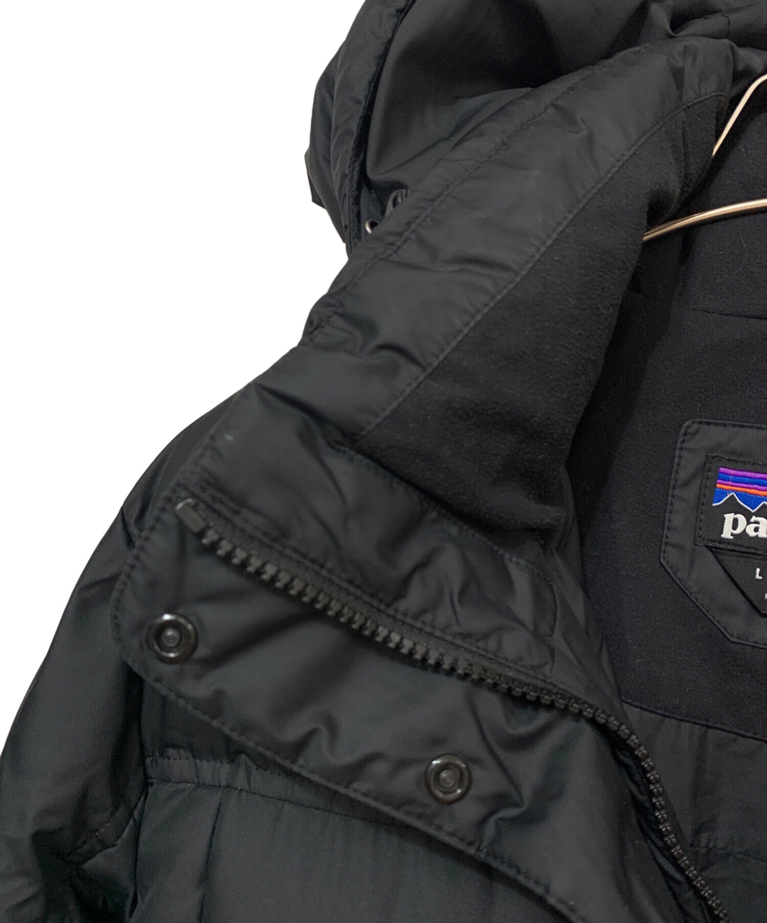 【極暖】patagoniaパタゴニア ダウンロングコートブラック 20873354-1.jpg