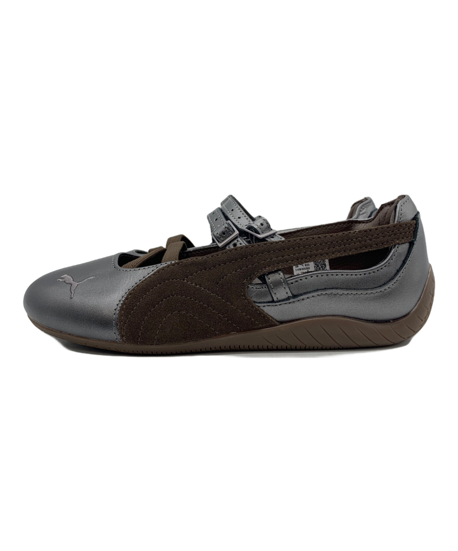 中古・古着通販】PUMA (プーマ) バレエシューズ ダークブラウン