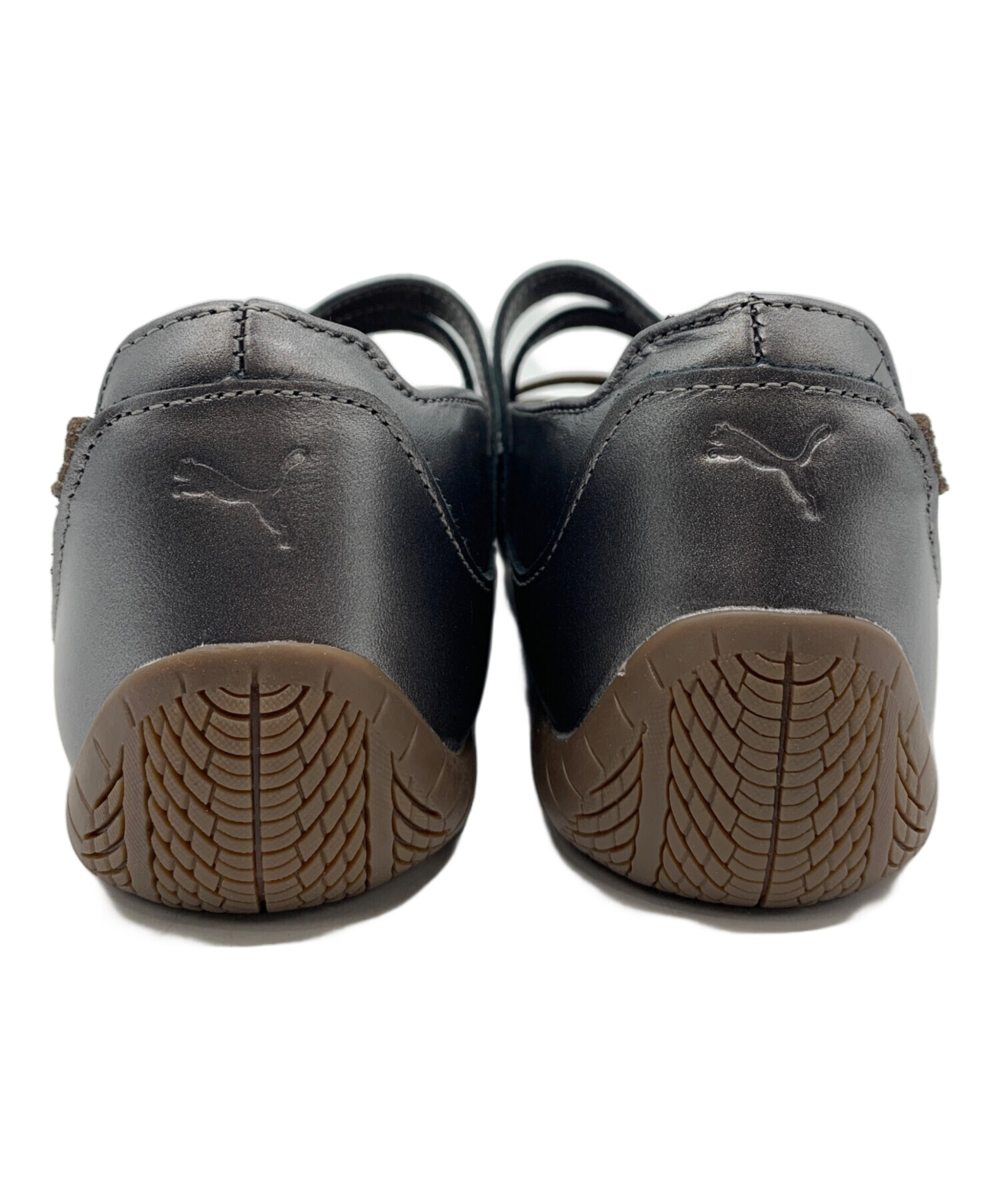 中古・古着通販】PUMA (プーマ) バレエシューズ ダークブラウン