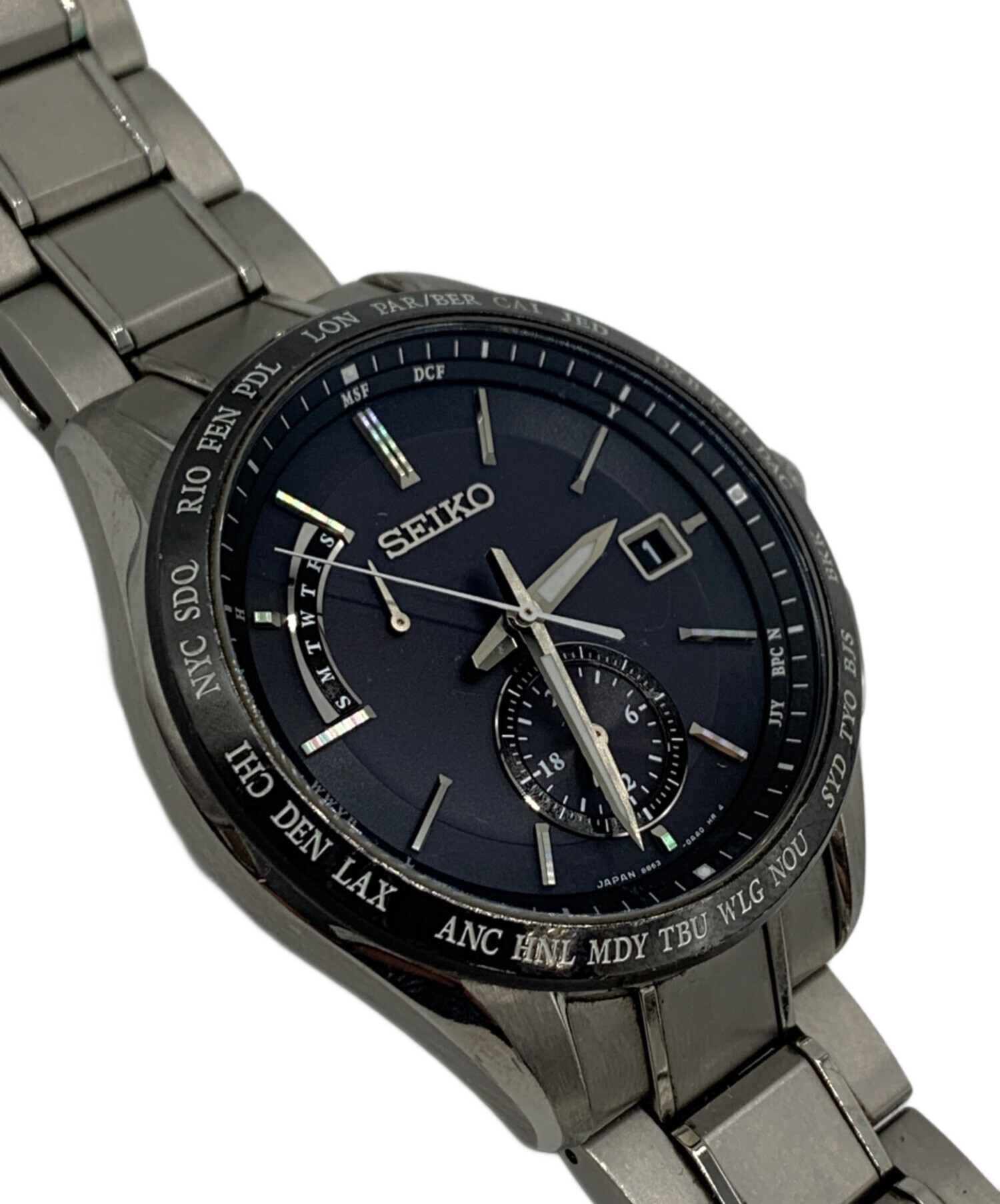 中古・古着通販】SEIKO (セイコー) ブライツ ネイビー｜ブランド・古着