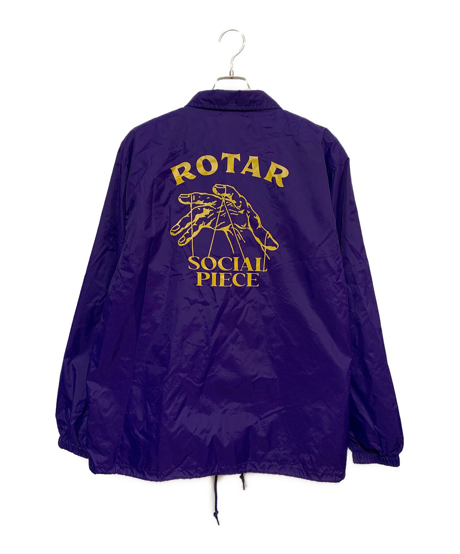 中古・古着通販】ROTAR (ローター) コーチジャケット パープル サイズ 