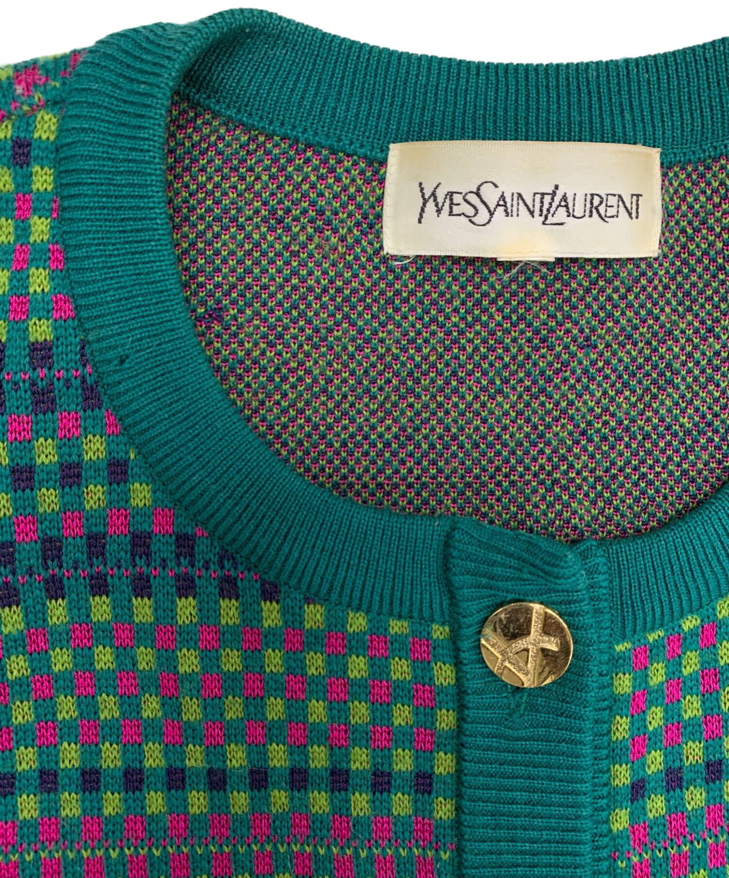 中古・古着通販】Yves Saint Laurent (イヴサンローラン) カーディガン